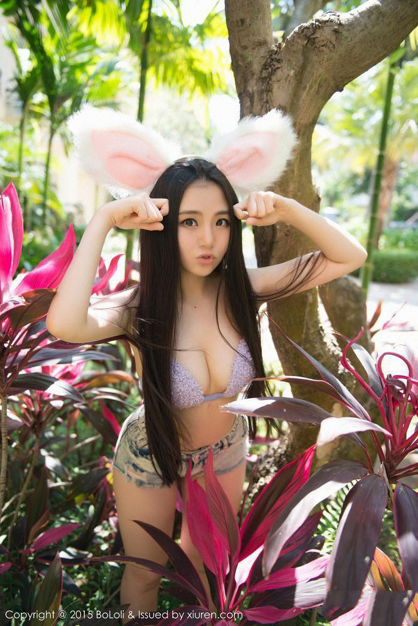 Xu Wenting Regina-Denim Hot Pants Girl [BoLoli Club] Vol.028