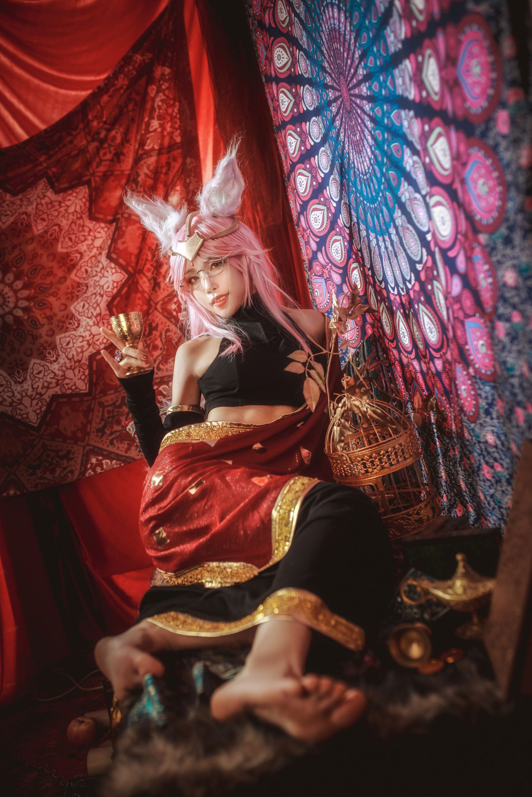 [Cosplay photo] Anime blogger Shui Miao aqua - Koyanskaya before Tamamo