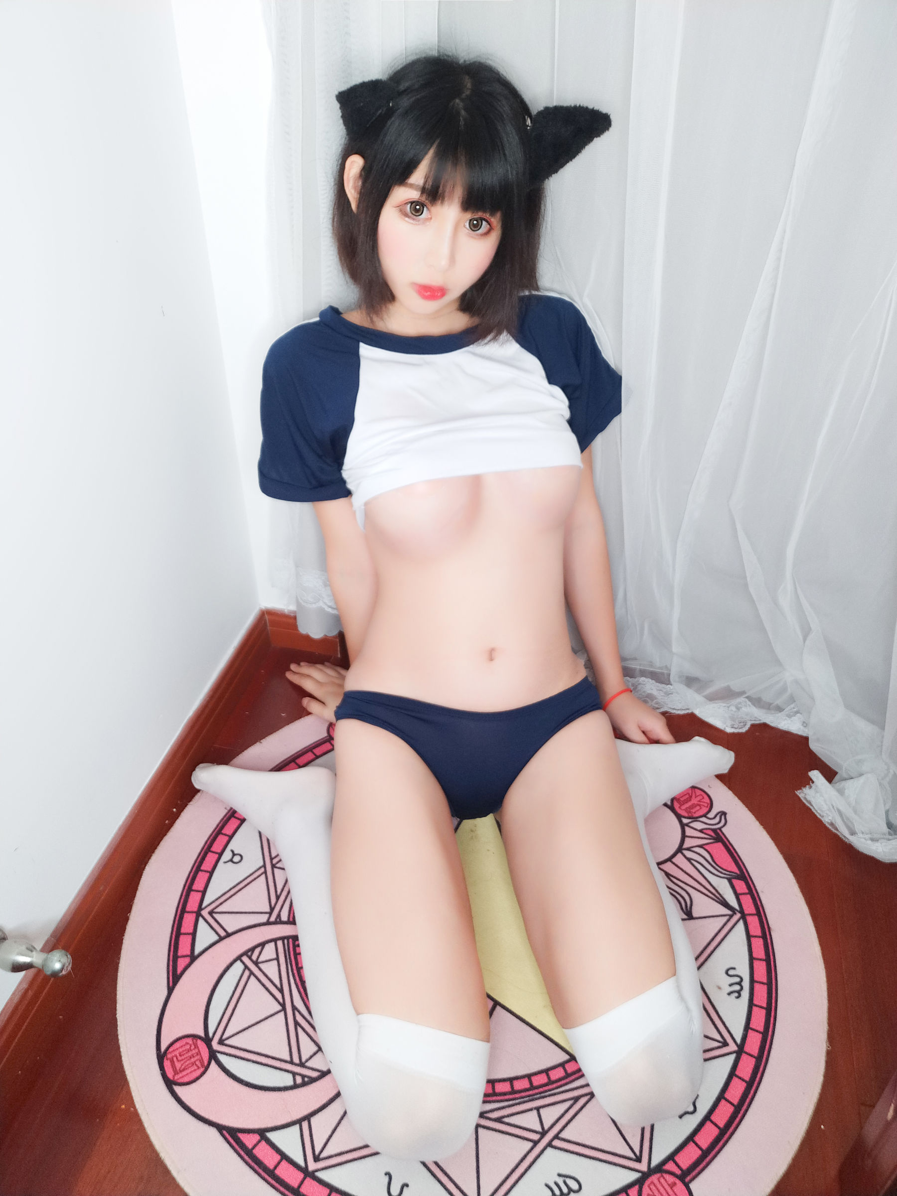 [COS Welfare] Weibo girl Xiaosujiang - gym suit