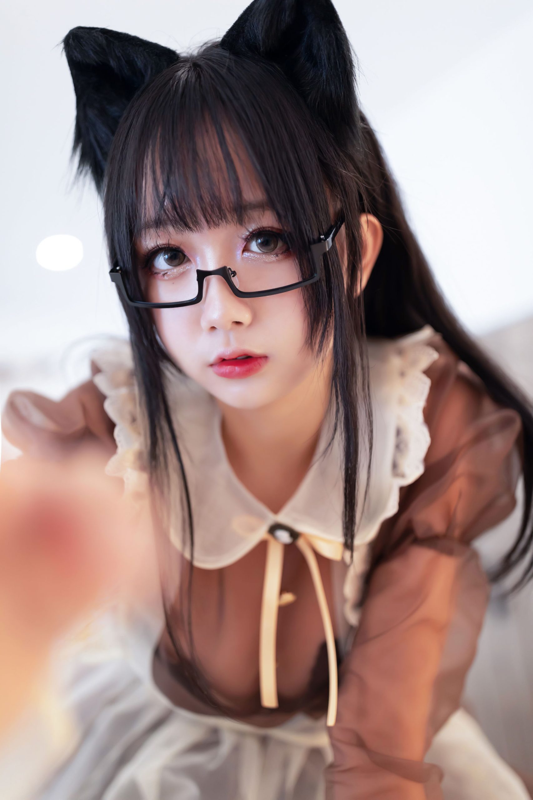 Cosplay beauty Hina Jiao "Transparent Maid"