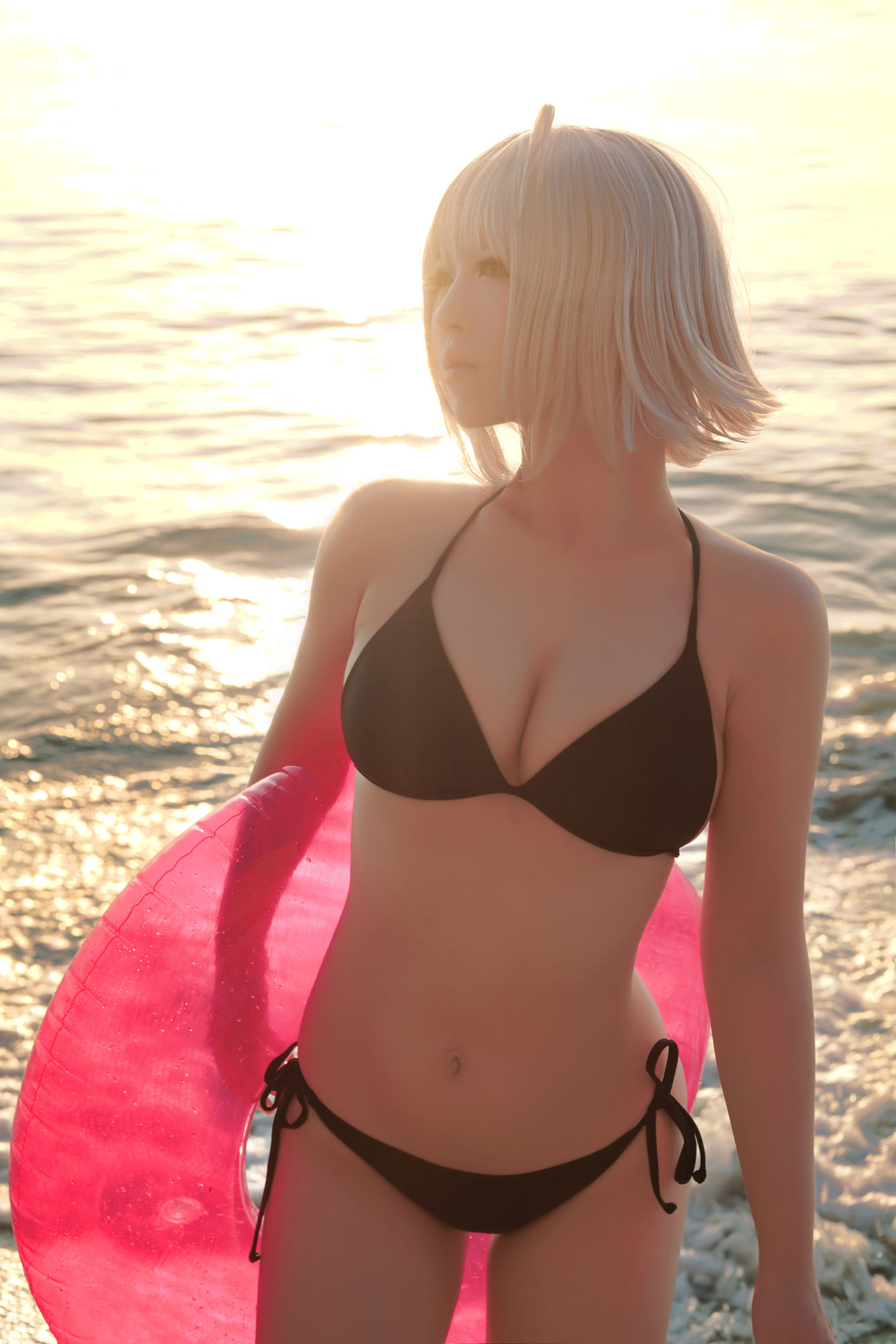 [Net Red COSER Photo] Banbanzi & Soso Sophia - Beach Swimwear