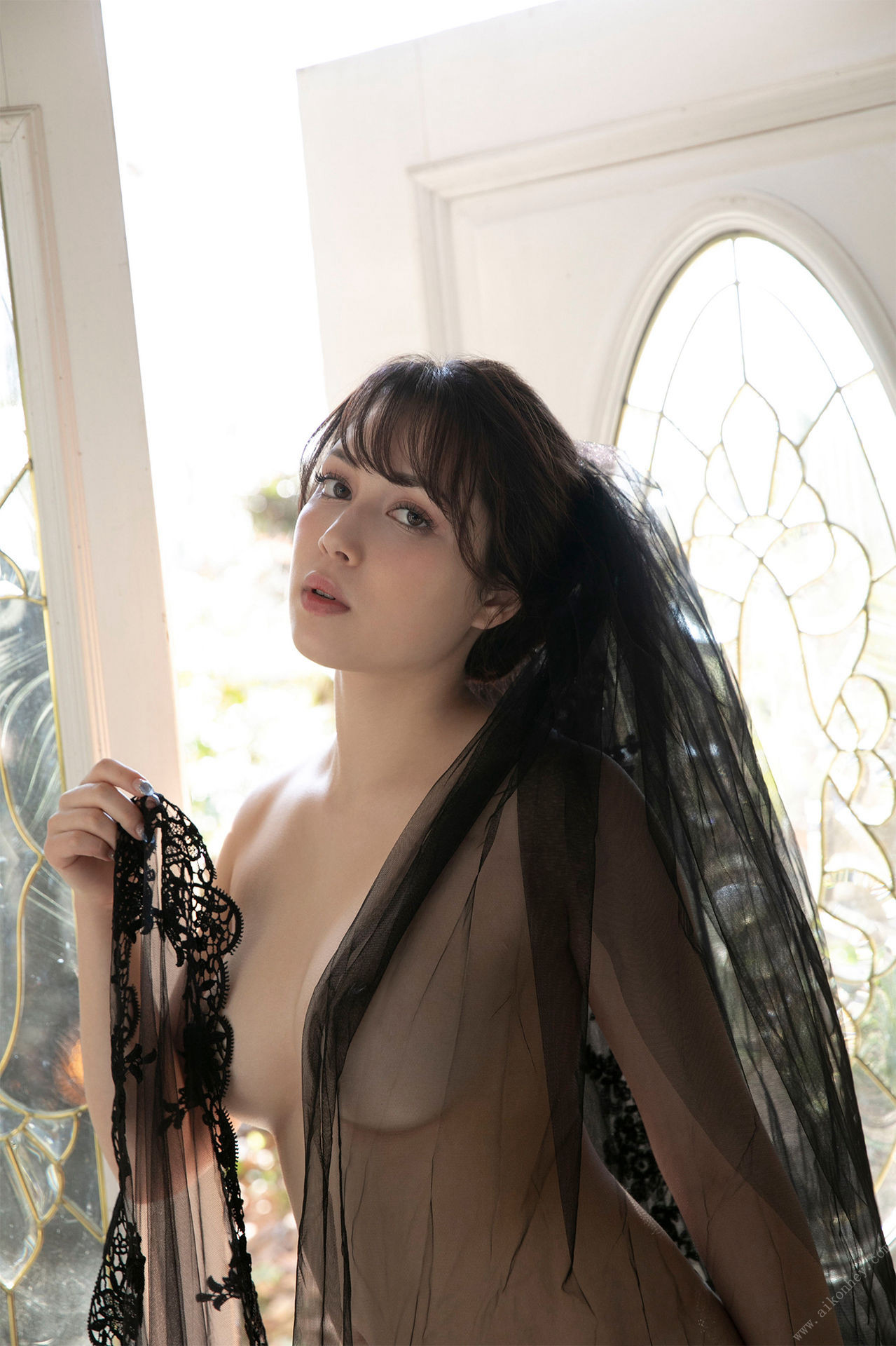 Michelle Megumi ミッシェル愛美, FRIDAYデジタル写真集 プレミアムヌード Vol.3 妖精の裸身＆黒の花嫁 Set.03 No.9b5a68