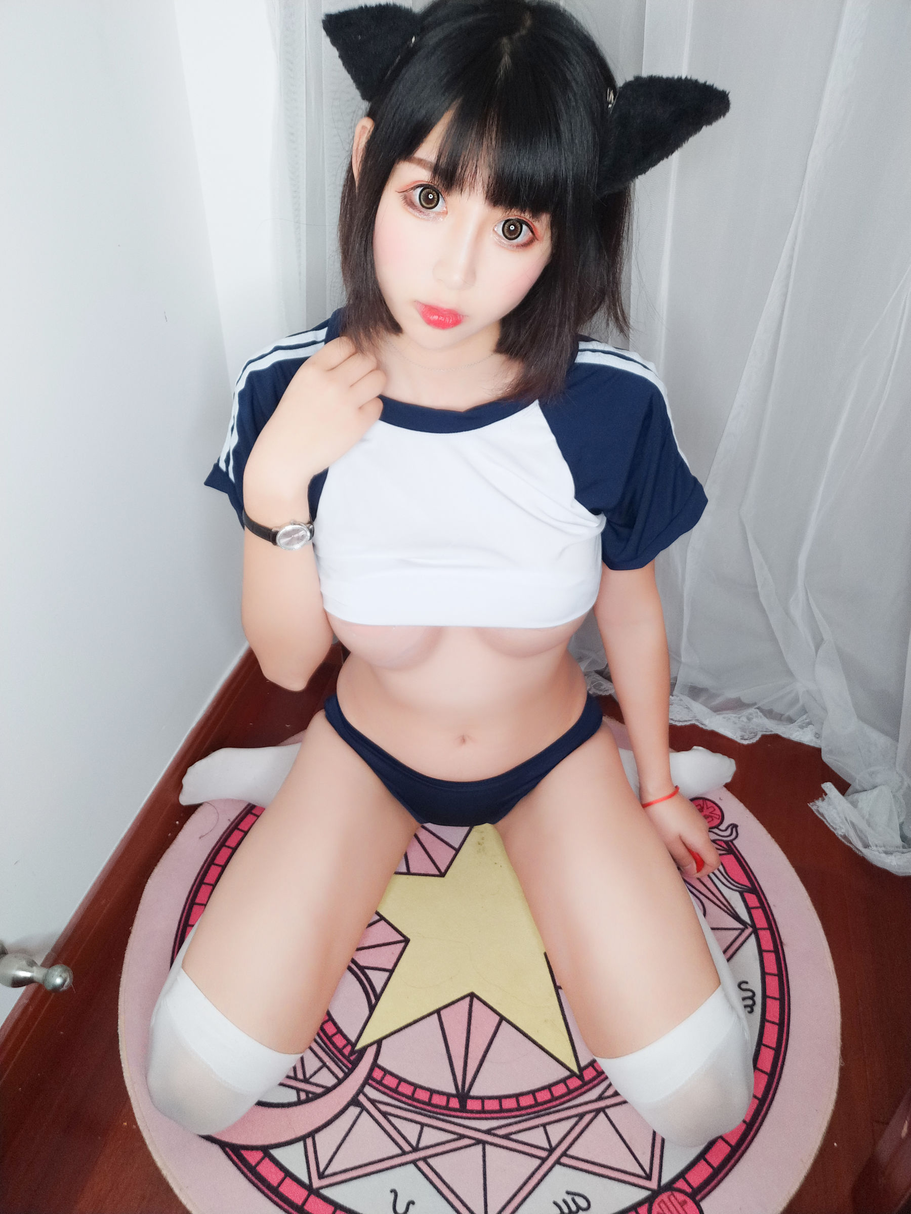 [COS Welfare] Weibo girl Xiaosujiang - gym suit