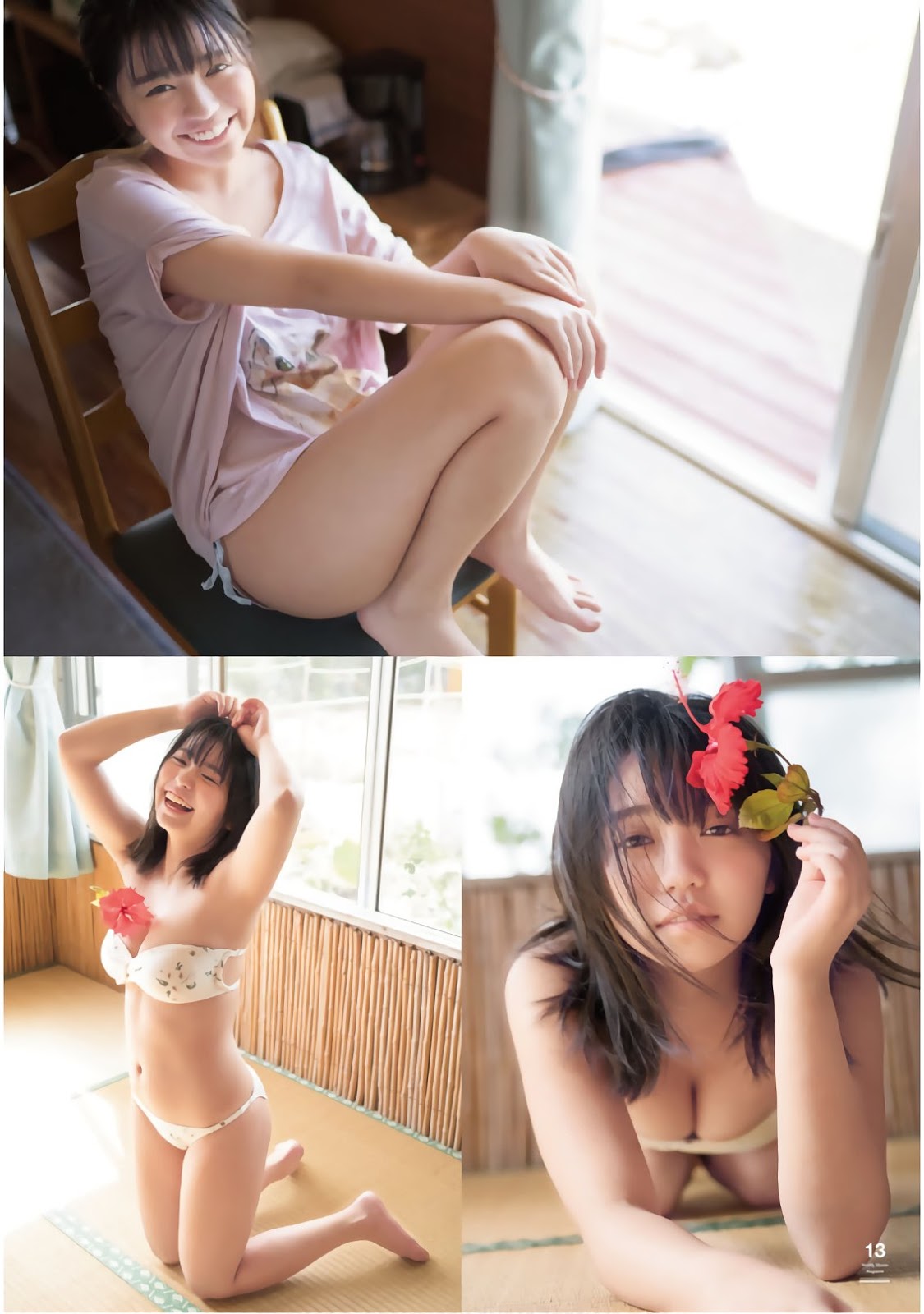 Yuno Ohara 大原優乃, Shonen Magazine 2019 No.19 (少年マガジン 2019年19号) No.929018