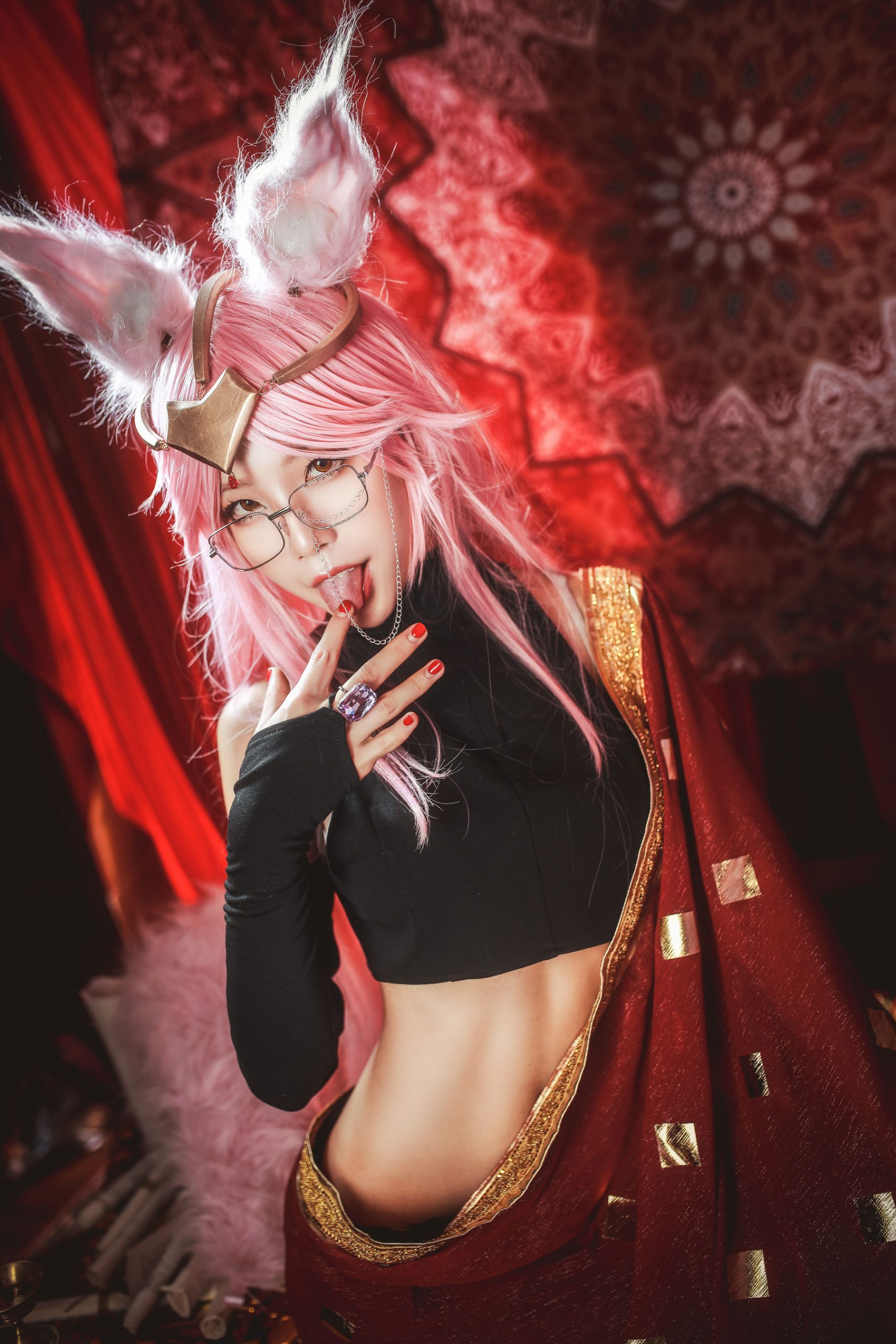 [Cosplay photo] Anime blogger Shui Miao aqua - Koyanskaya before Tamamo