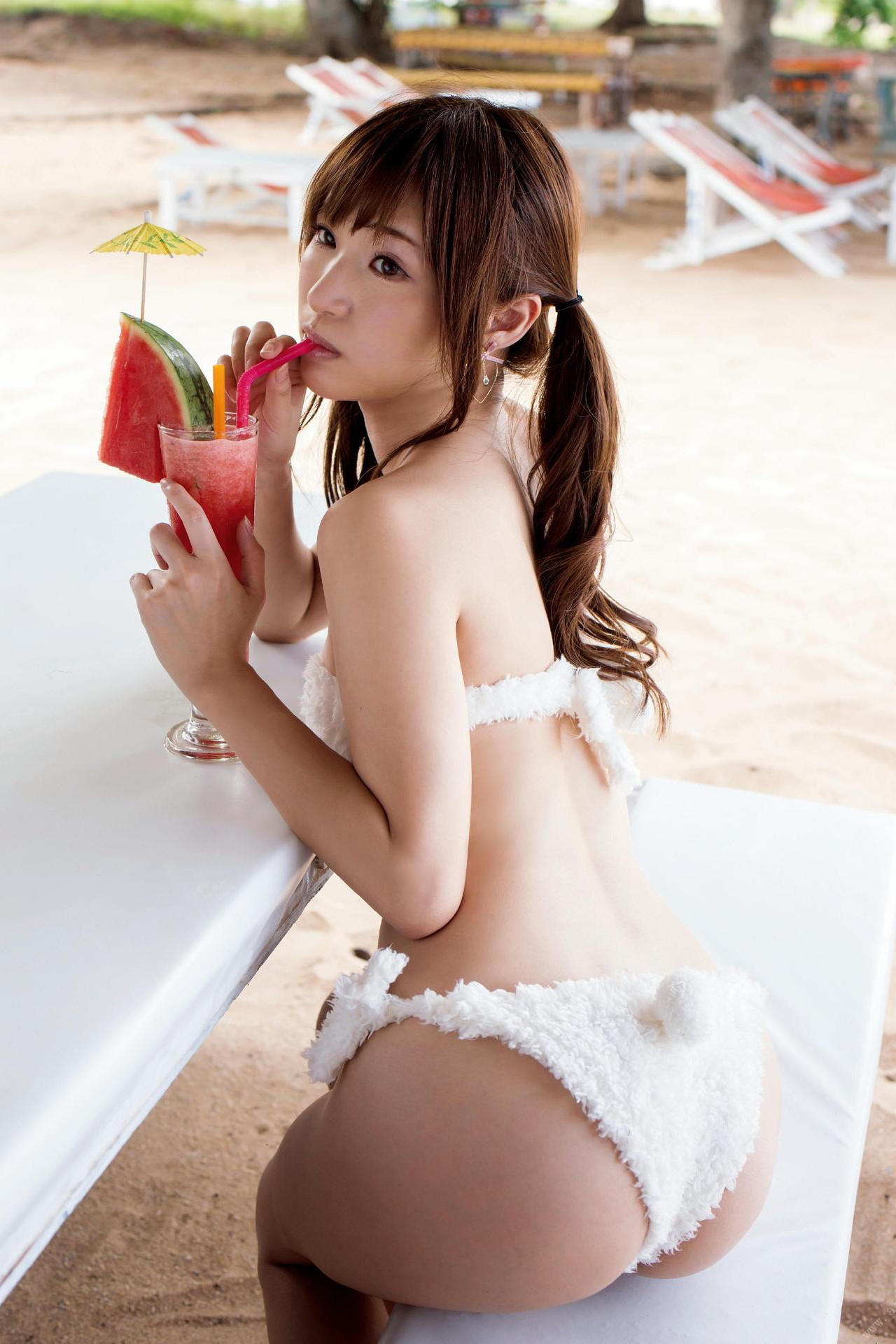 Moe Amatsuka 天使もえ, 写真集 「ANGEL」 Set.02 No.6778cf