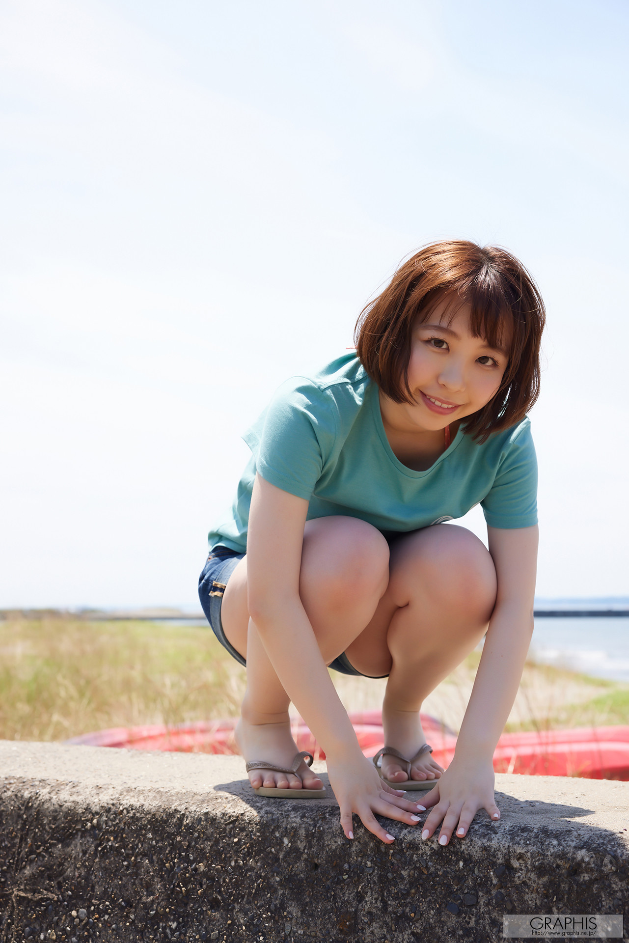 Riho Shishido 宍戸里帆, [Graphis] Gals 「Angel Smile」 Vol.03 No.0422ce