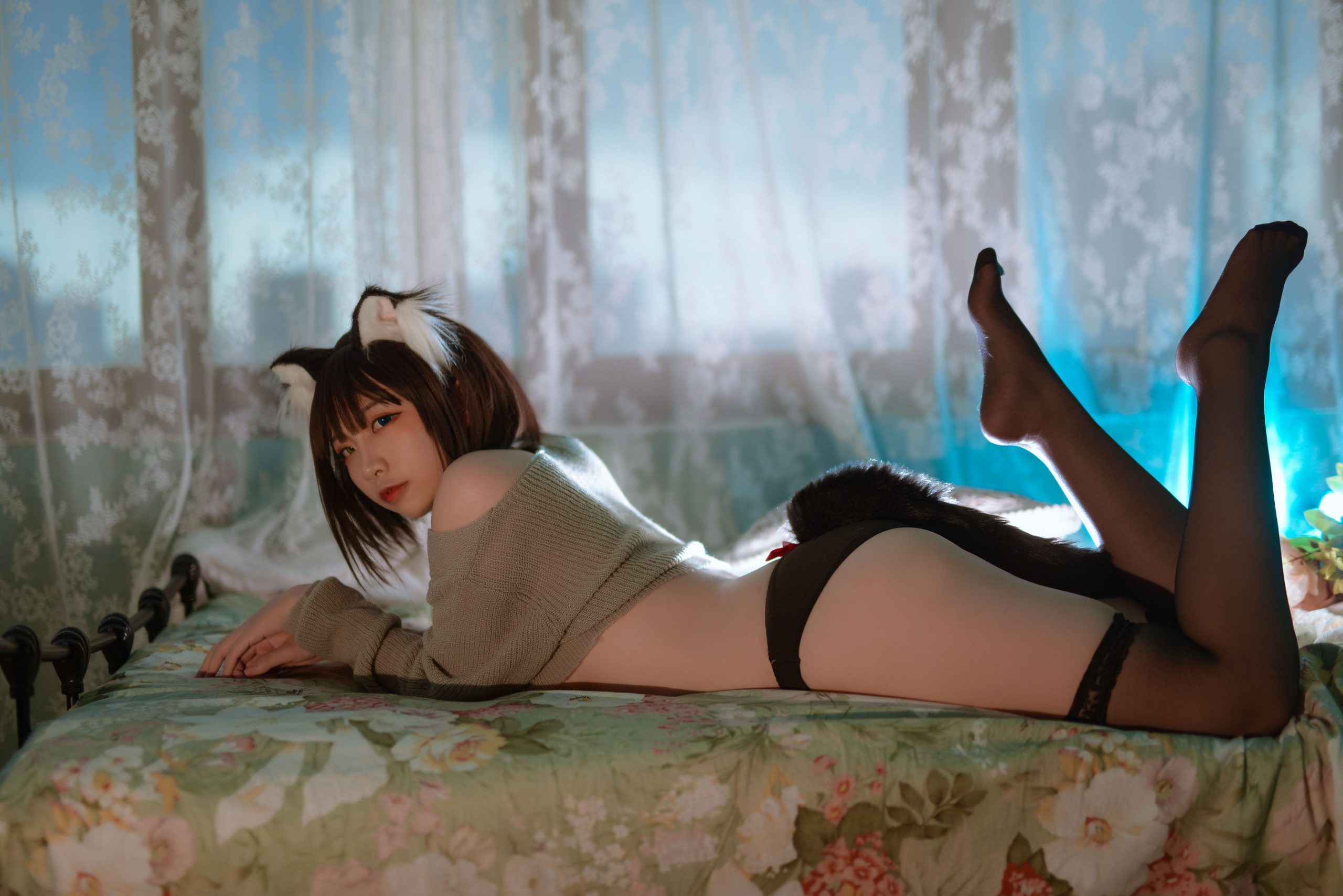 Nizuo Nisa "Pet Girl, Private Black Cat"