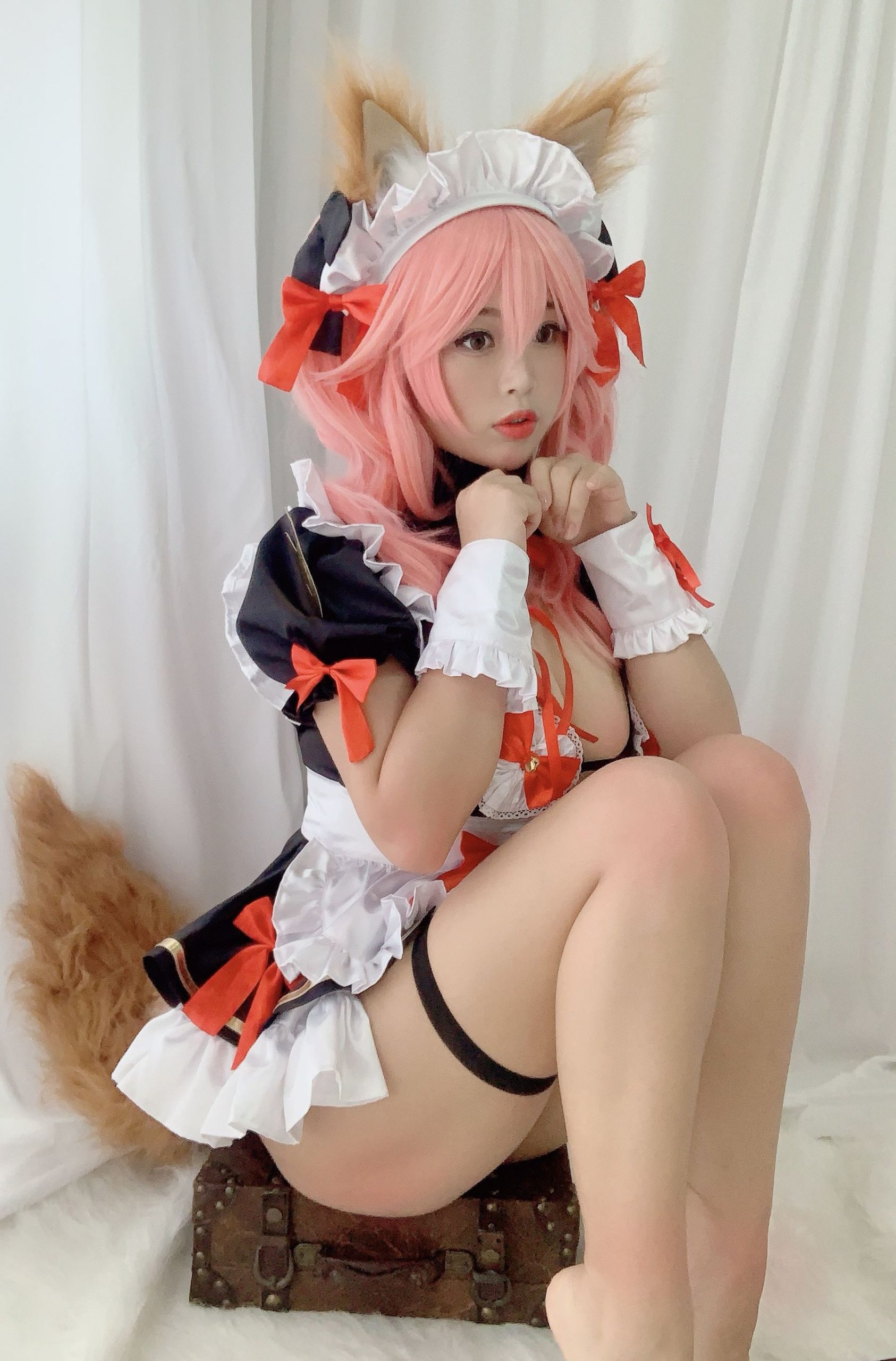 [COS Welfare] Cute Miss Sister-Bai Ye- - Tamamo former Doujin Maid