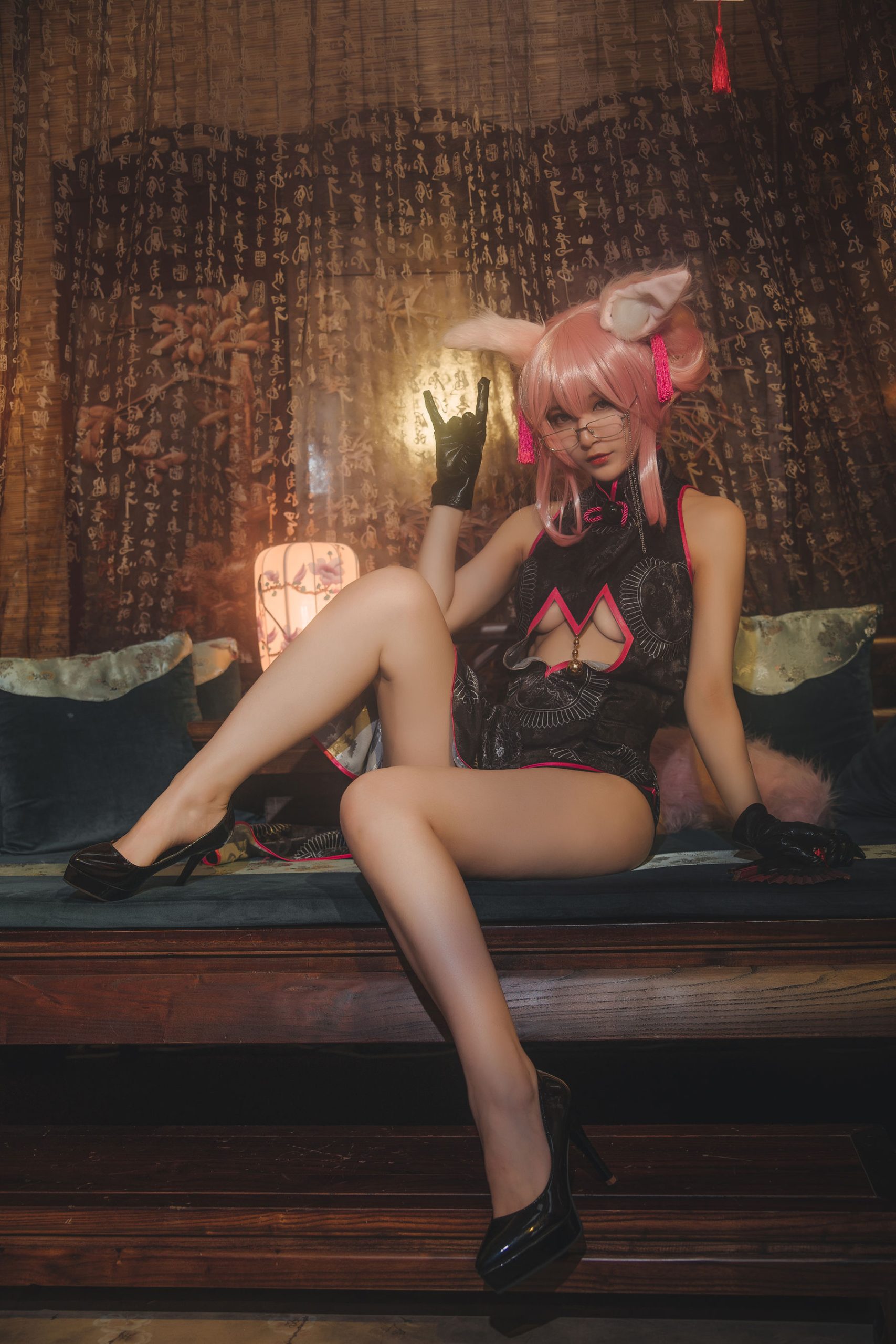 [Cosplay Photo] Anime blogger Teppanyaki Ghost Dance w - Tamamo Mae