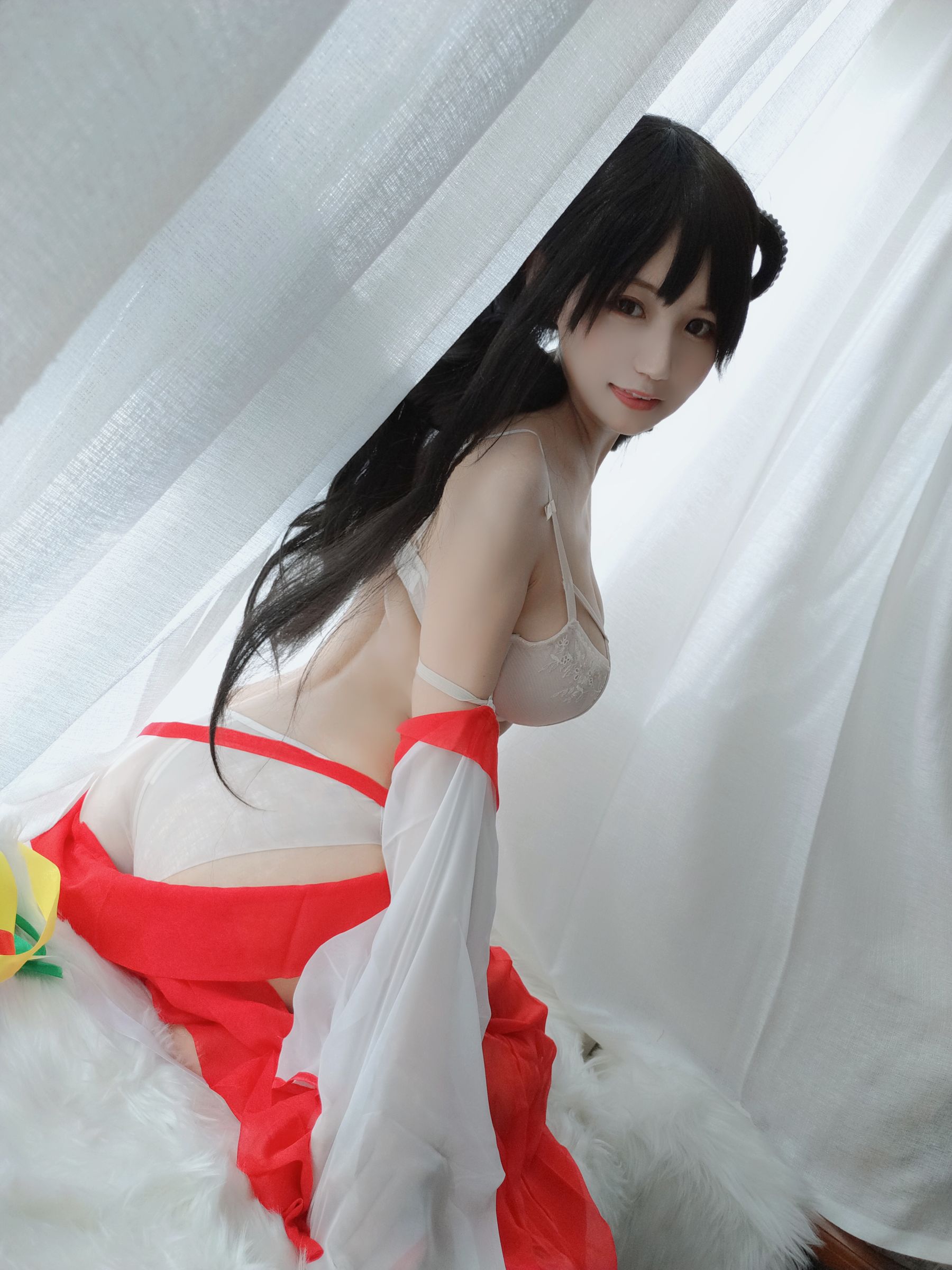 [Ảnh COSER người nổi tiếng trên Internet] Blogger anime Chiyo Kokura w - Miko DLC