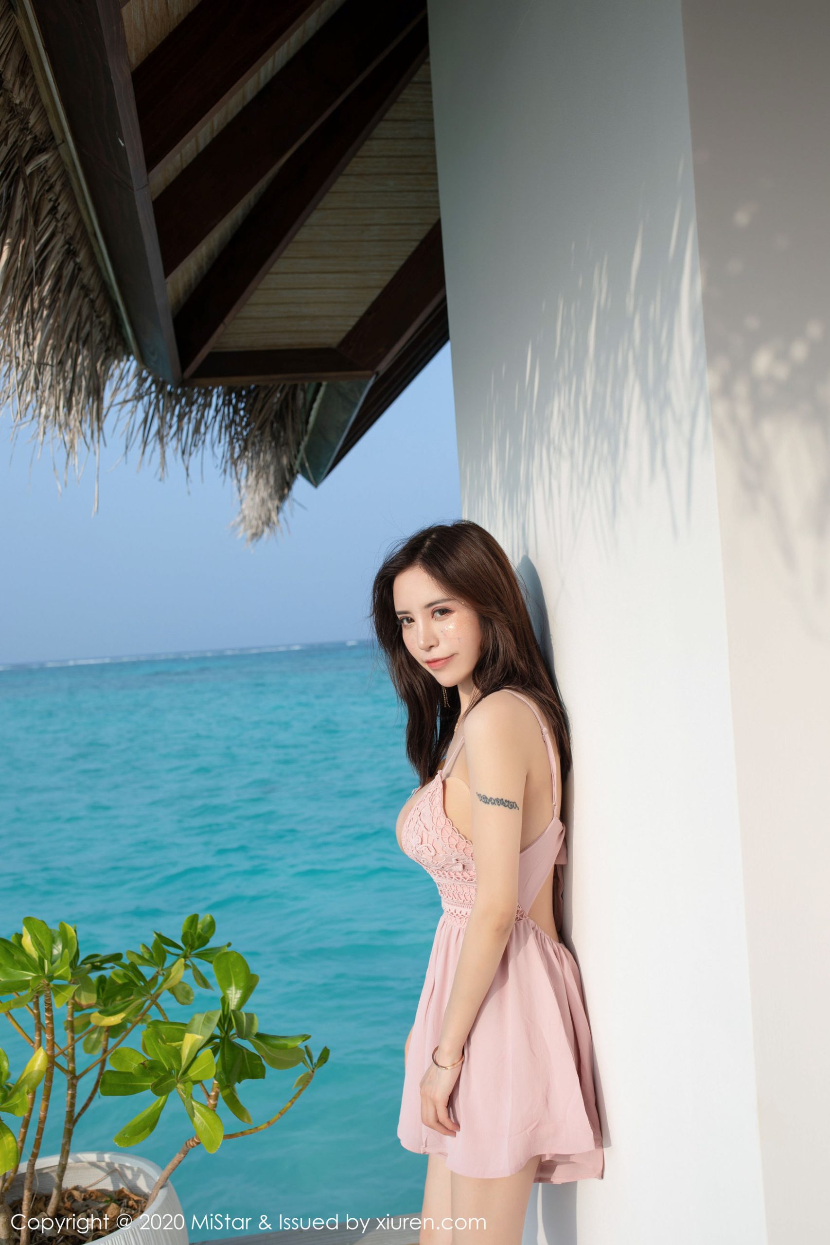 [迷妍社MiStar] Vol.324 Chen Siqi Art "Bright Beach Outdoor Shooting Series"