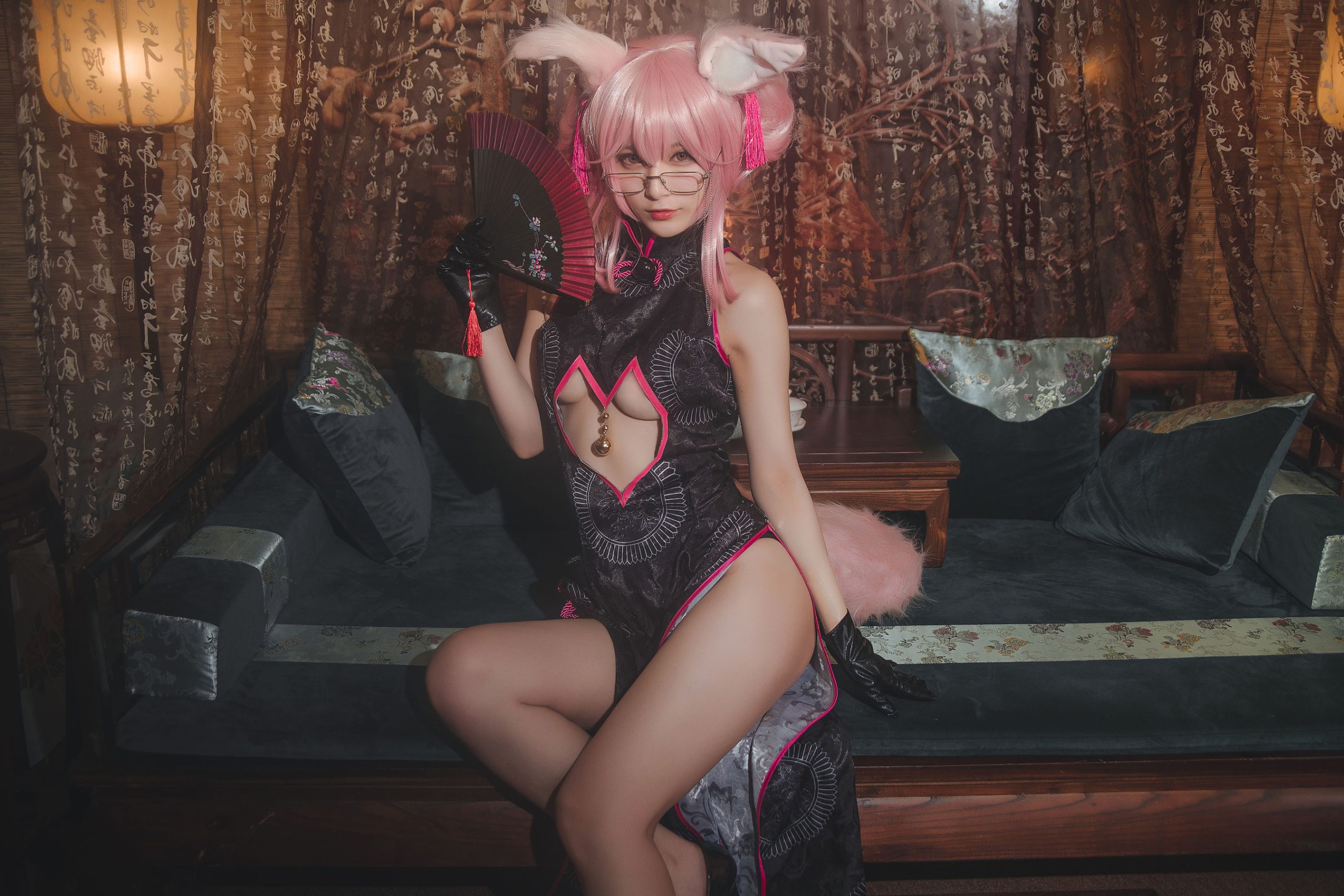 [Cosplay Photo] Anime blogger Teppanyaki Ghost Dance w - Tamamo Mae