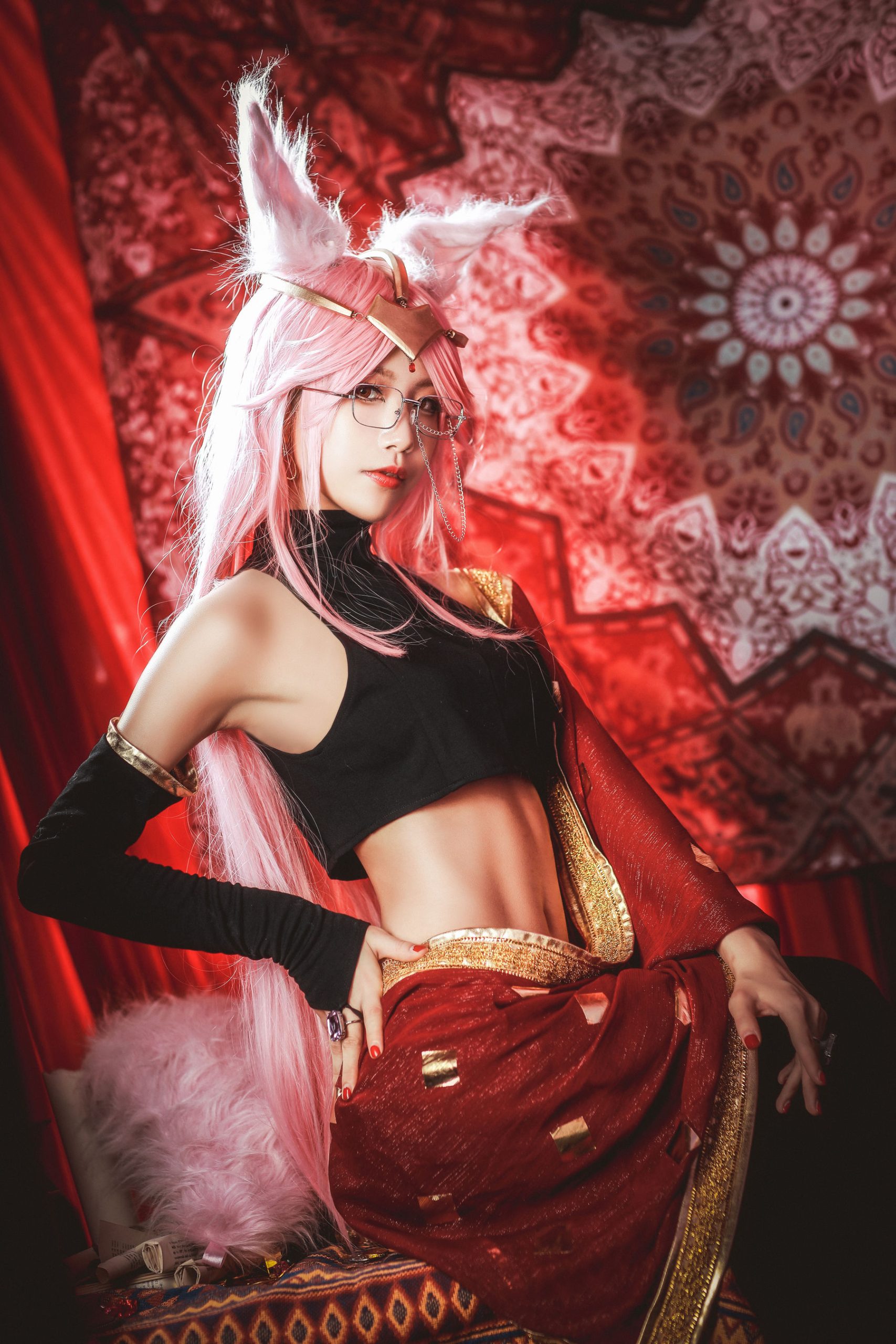 [Cosplay photo] Anime blogger Shui Miao aqua - Koyanskaya before Tamamo