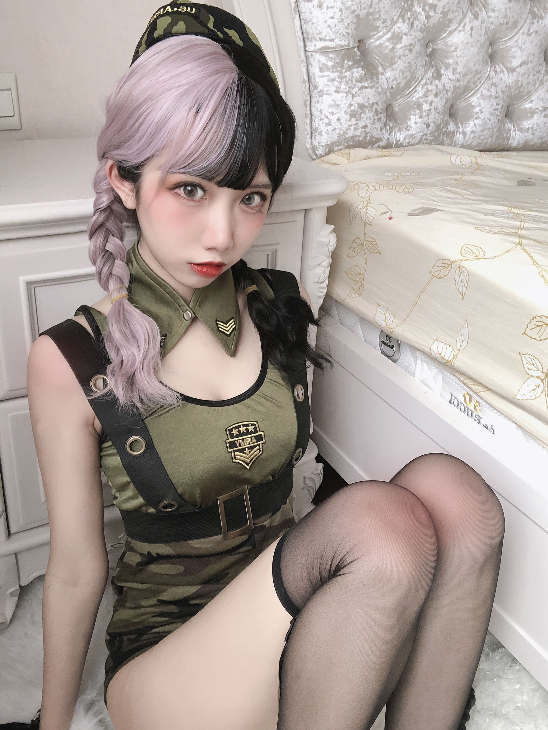 [Net Red COSER Photo] Anime blogger Guobaa sauce w - Battlefield Sweetheart