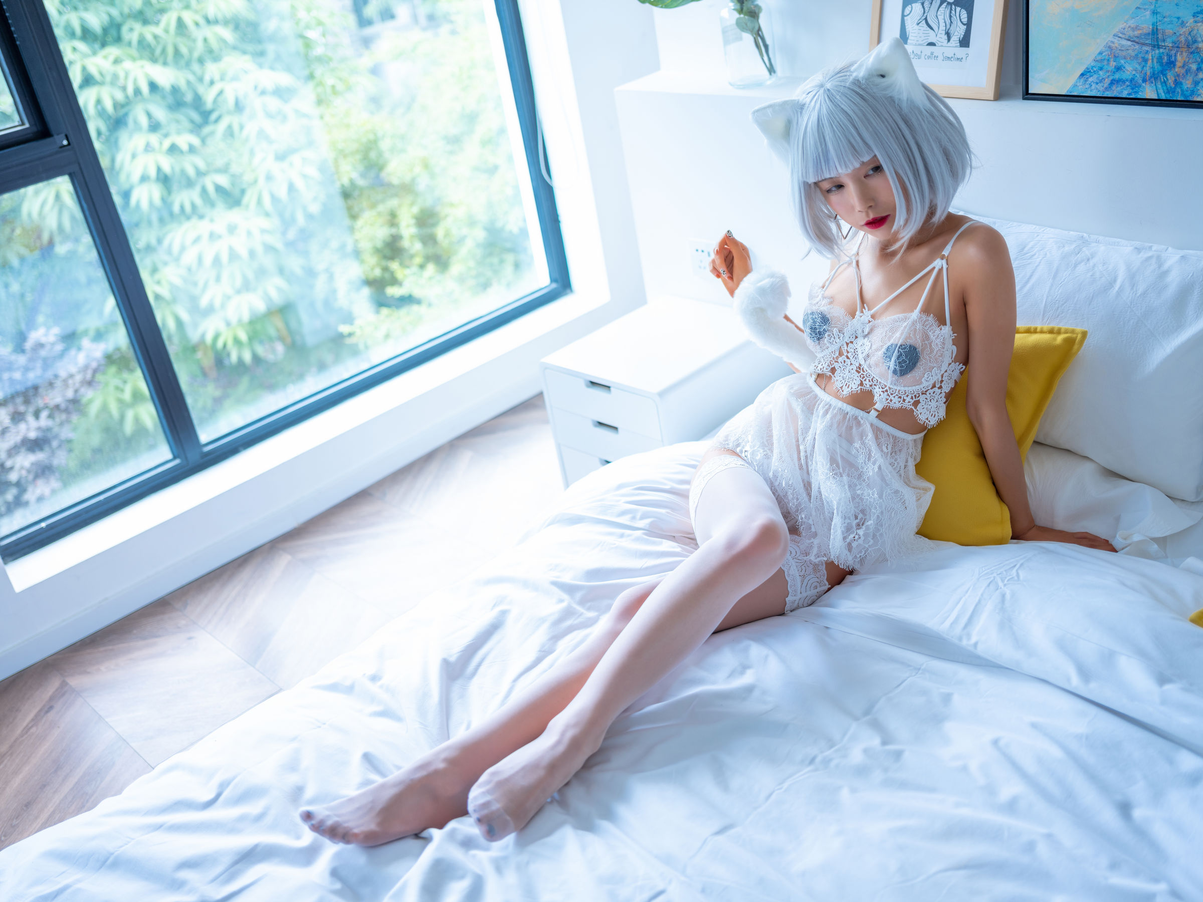 [Beauty Coser] Shui Miao Aqua "White Cat"