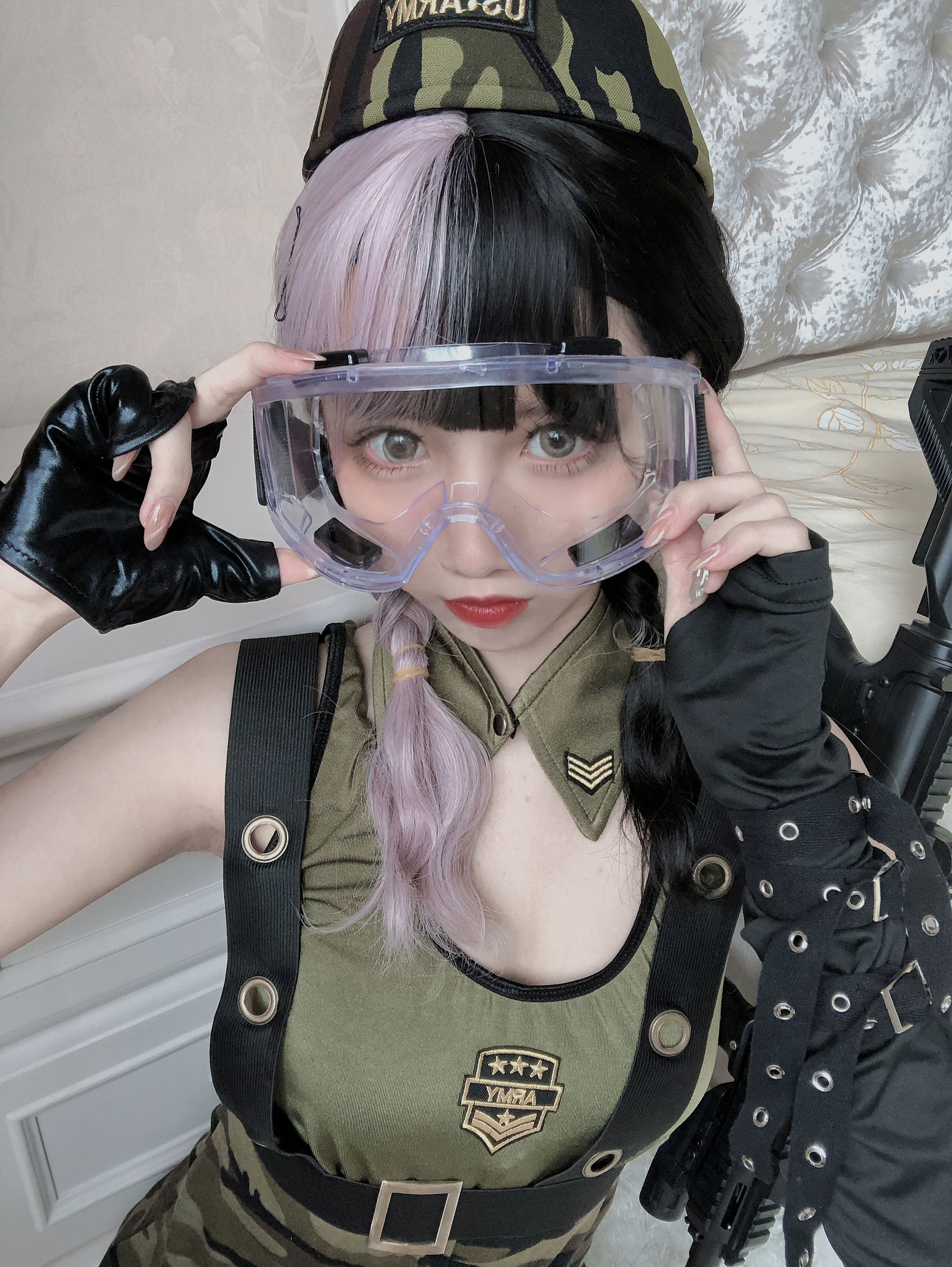 [Net Red COSER Photo] Anime blogger Guobaa sauce w - Battlefield Sweetheart