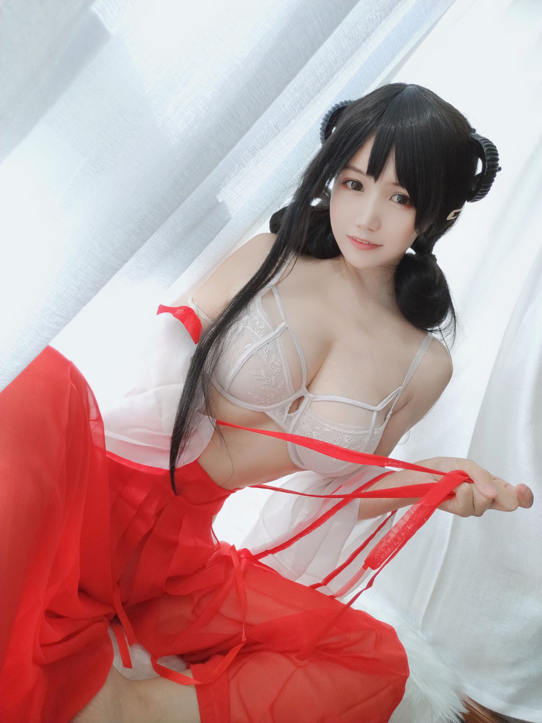 [Ảnh COSER người nổi tiếng trên Internet] Blogger anime Chiyo Kokura w - Miko DLC