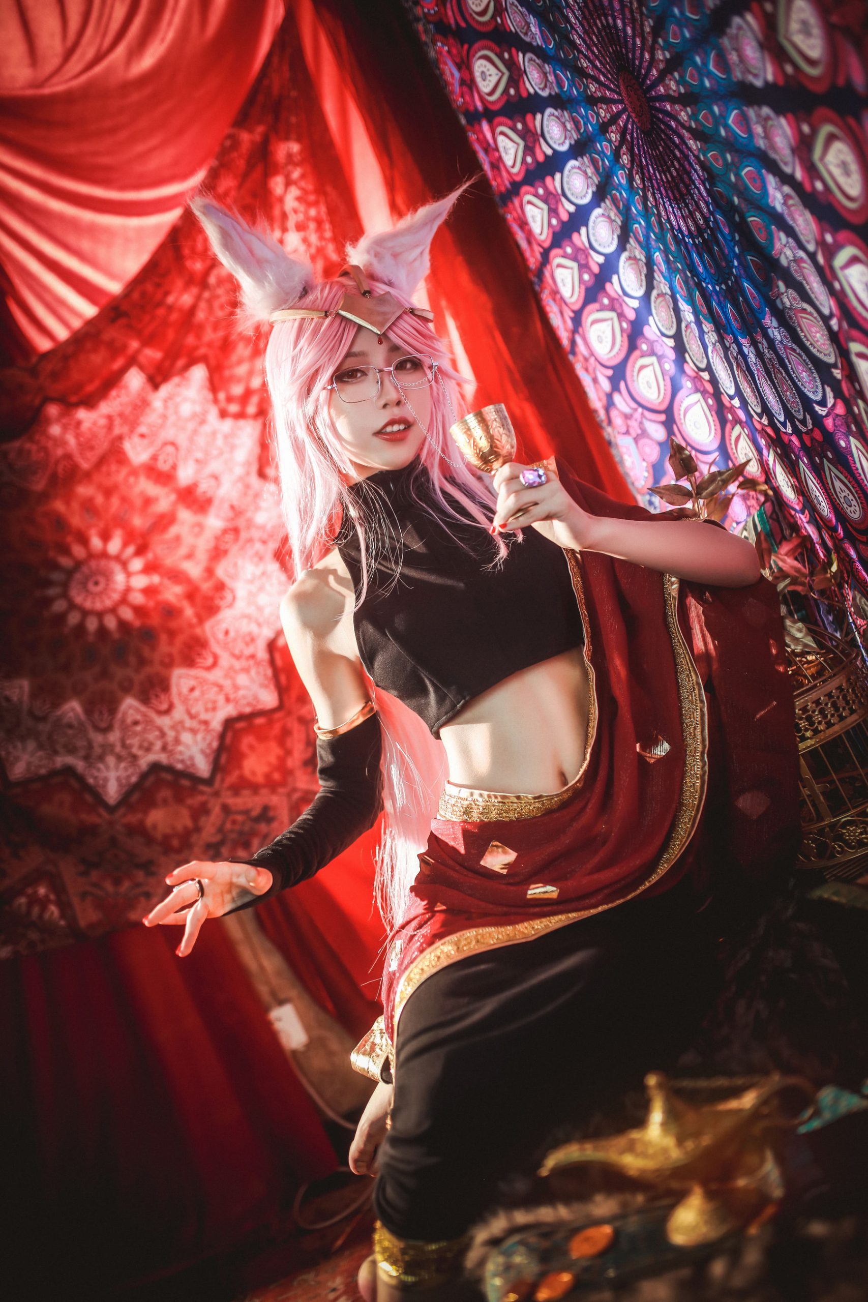 [Cosplay photo] Anime blogger Shui Miao aqua - Koyanskaya before Tamamo