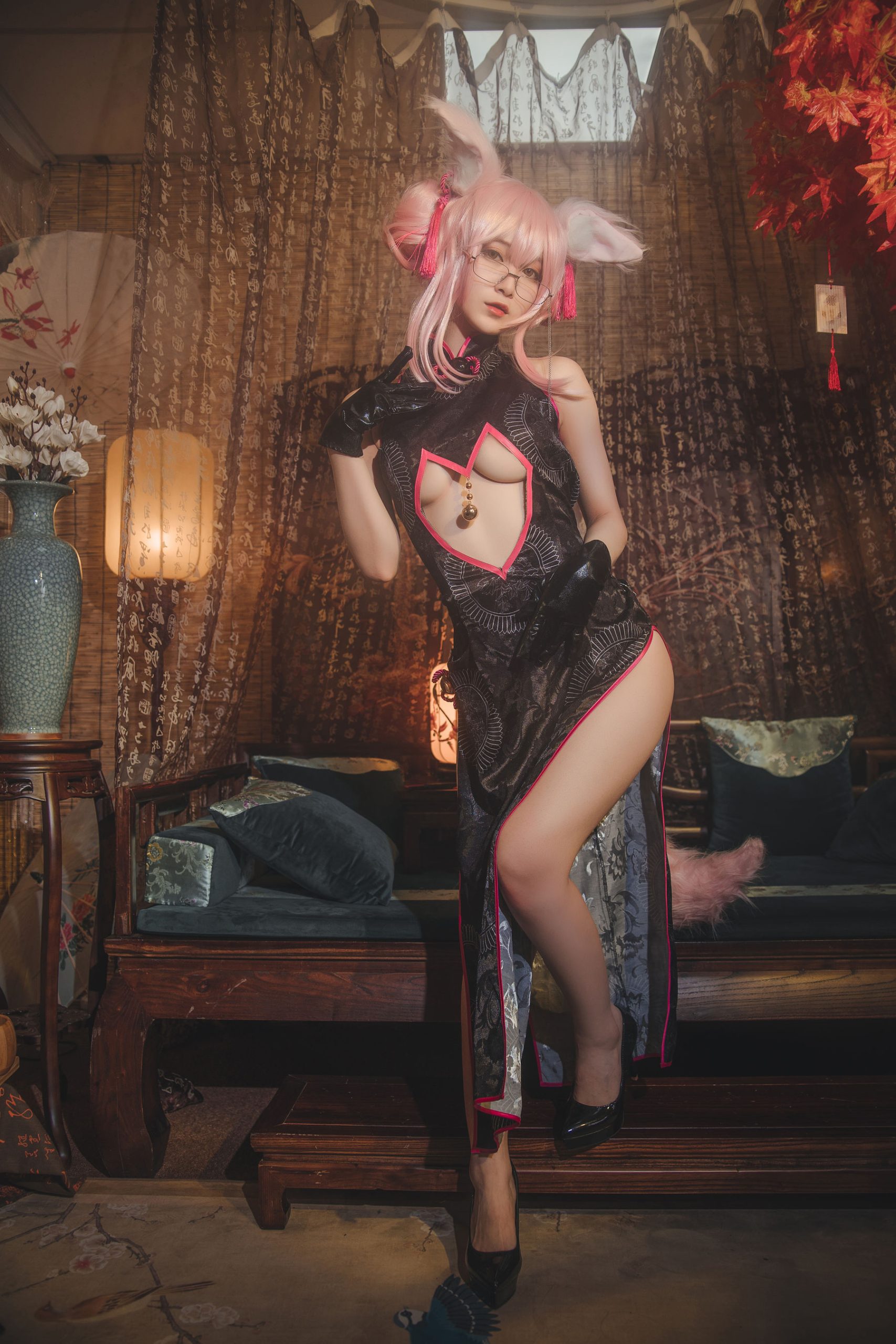 [Cosplay Photo] Anime blogger Teppanyaki Ghost Dance w - Tamamo Mae