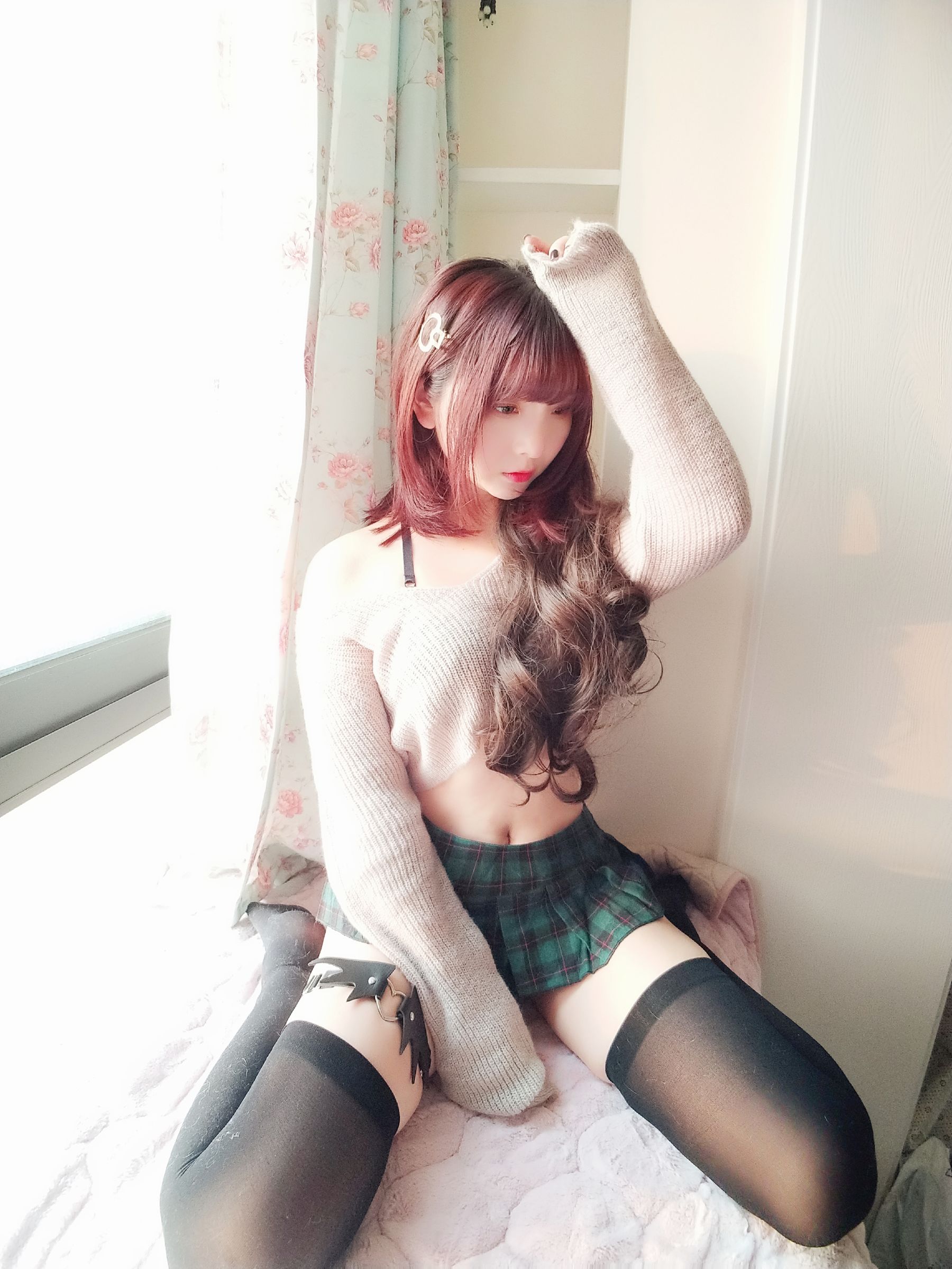 [Cosplay Photo] Two-dimensional beauty Furukawa kagura - sexy sweater