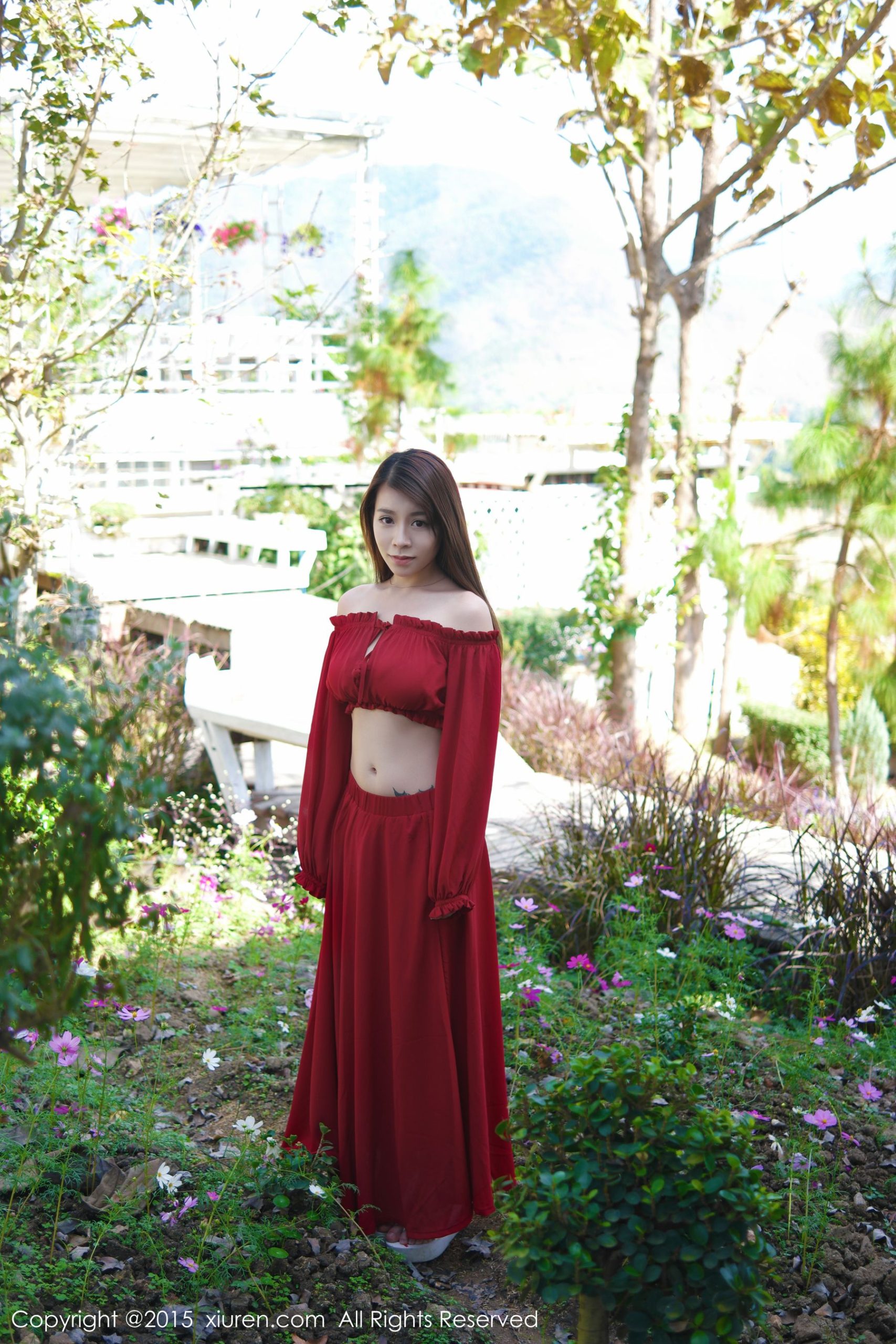 Vetiver Jia Baoer "Thailand Travel Shooting" Long Skirt Goddess Series [秀人网XiuRen] No.303