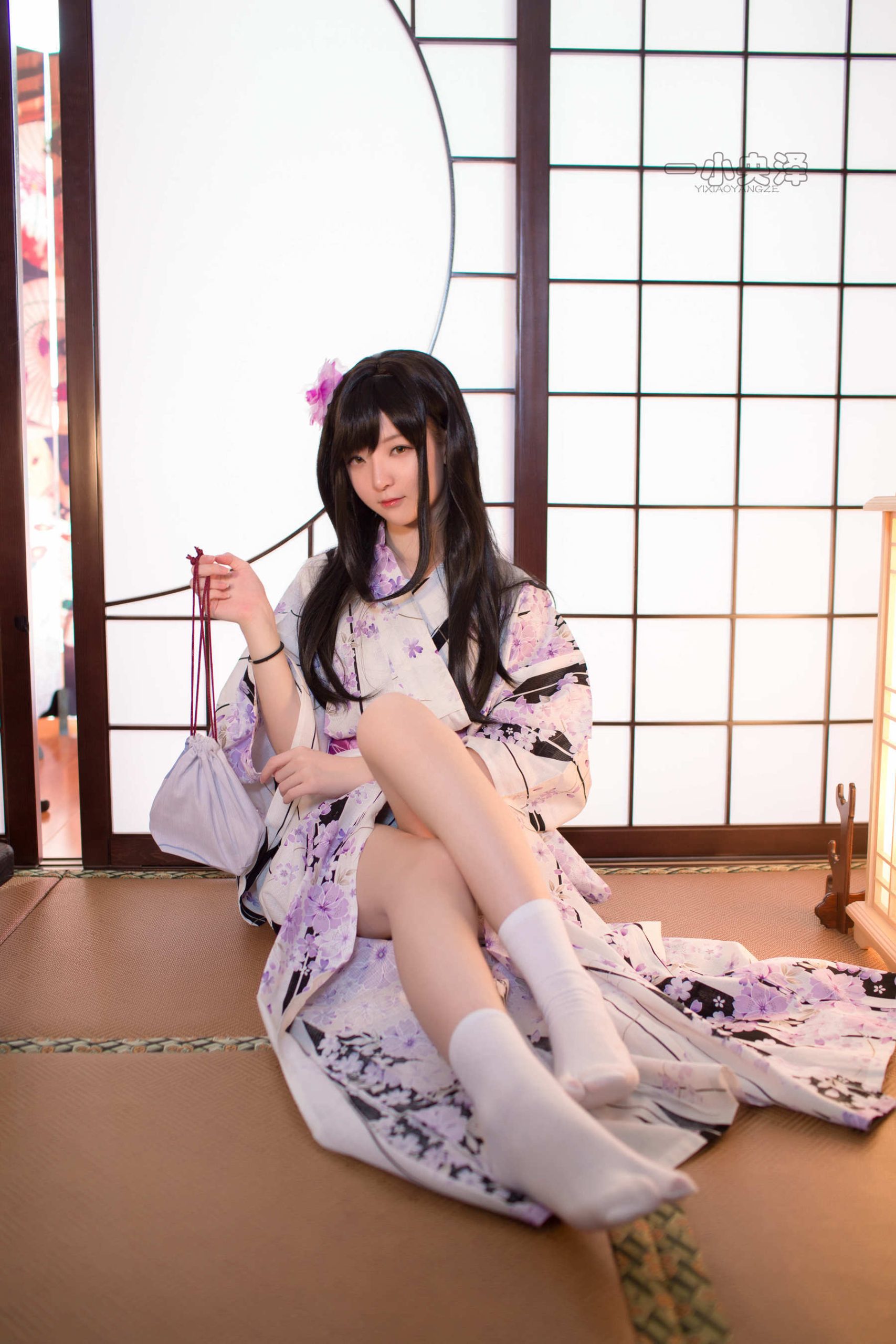 Ichi Ozawa "Kimono Socks" [Cosplay Beauty]