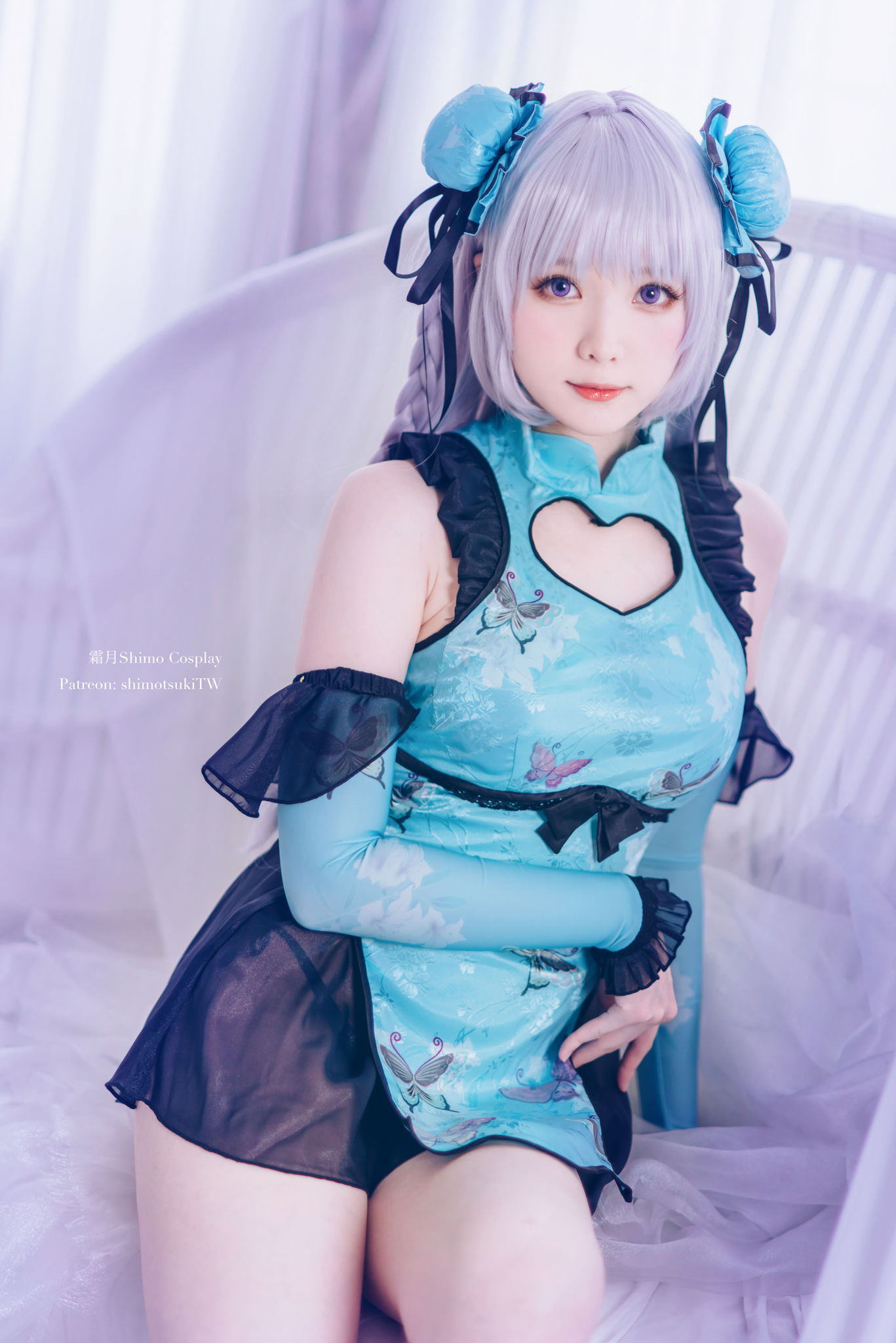 [Net Red COSER Photo] Weibo Girl Paper Cream Moon Shimo - Yanniang Fantasy Tan Daiyu