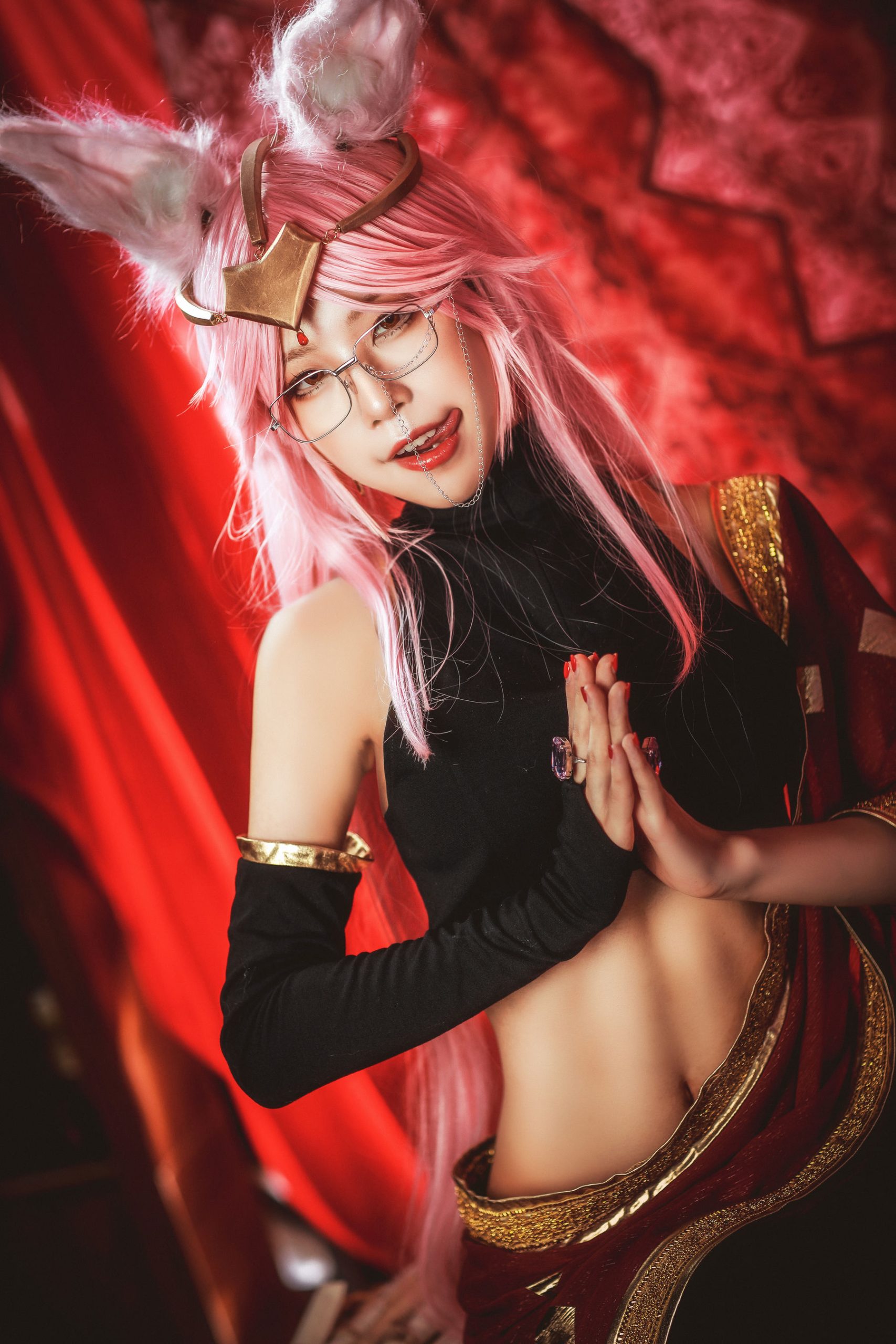 [Cosplay photo] Anime blogger Shui Miao aqua - Koyanskaya before Tamamo