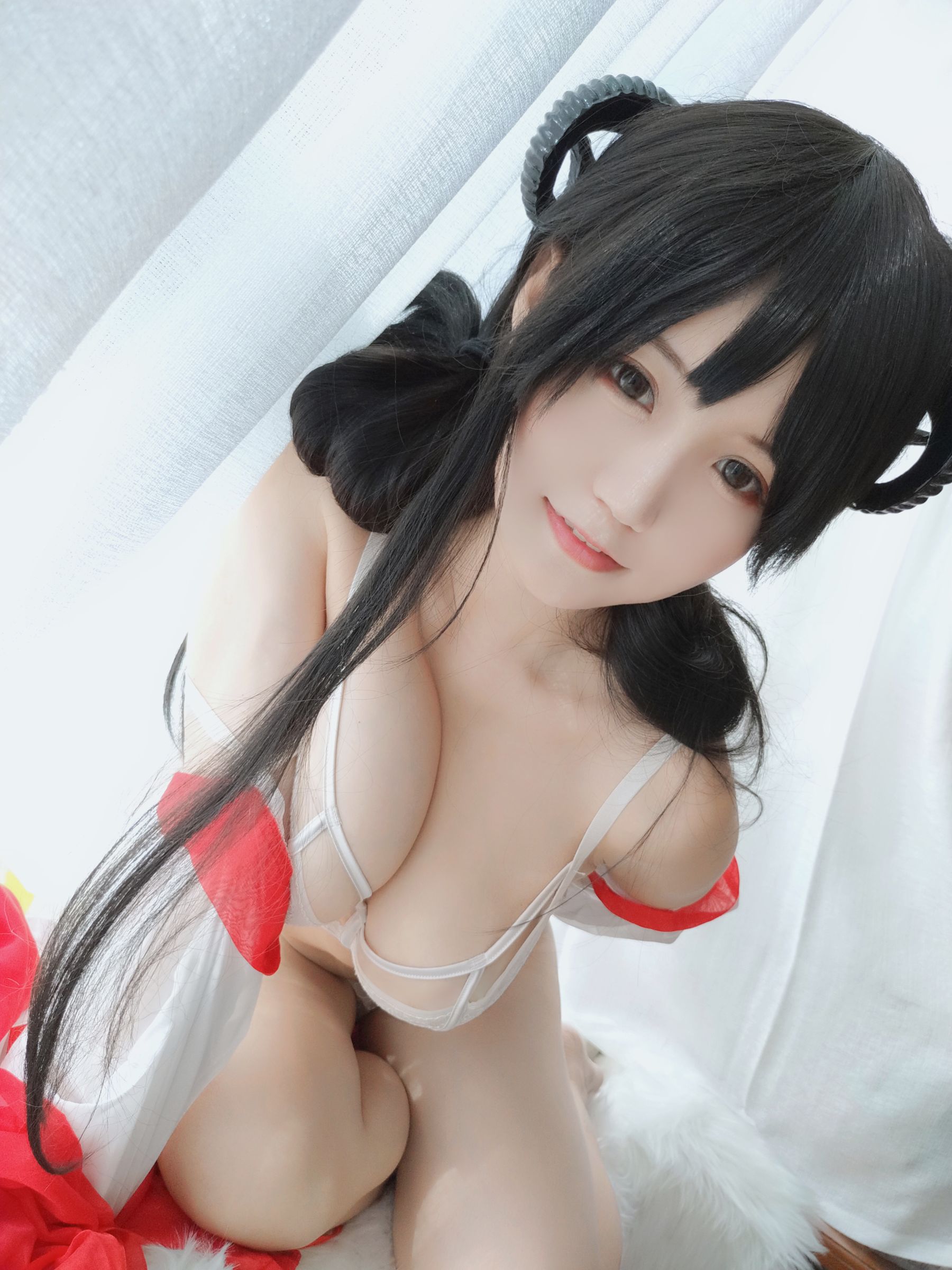 [Ảnh COSER người nổi tiếng trên Internet] Blogger anime Chiyo Kokura w - Miko DLC