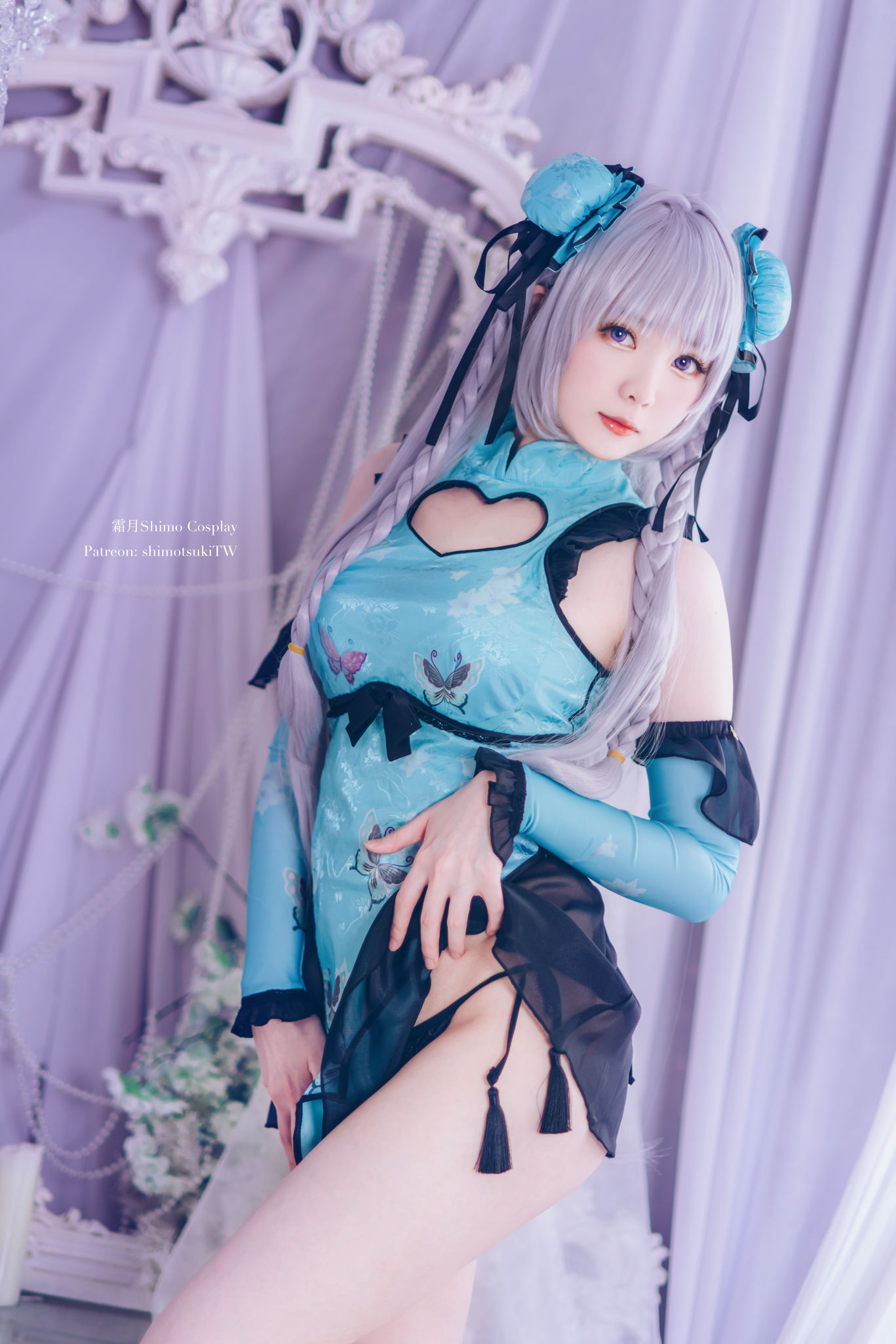 [Net Red COSER Photo] Weibo Girl Paper Cream Moon Shimo - Yanniang Fantasy Tan Daiyu