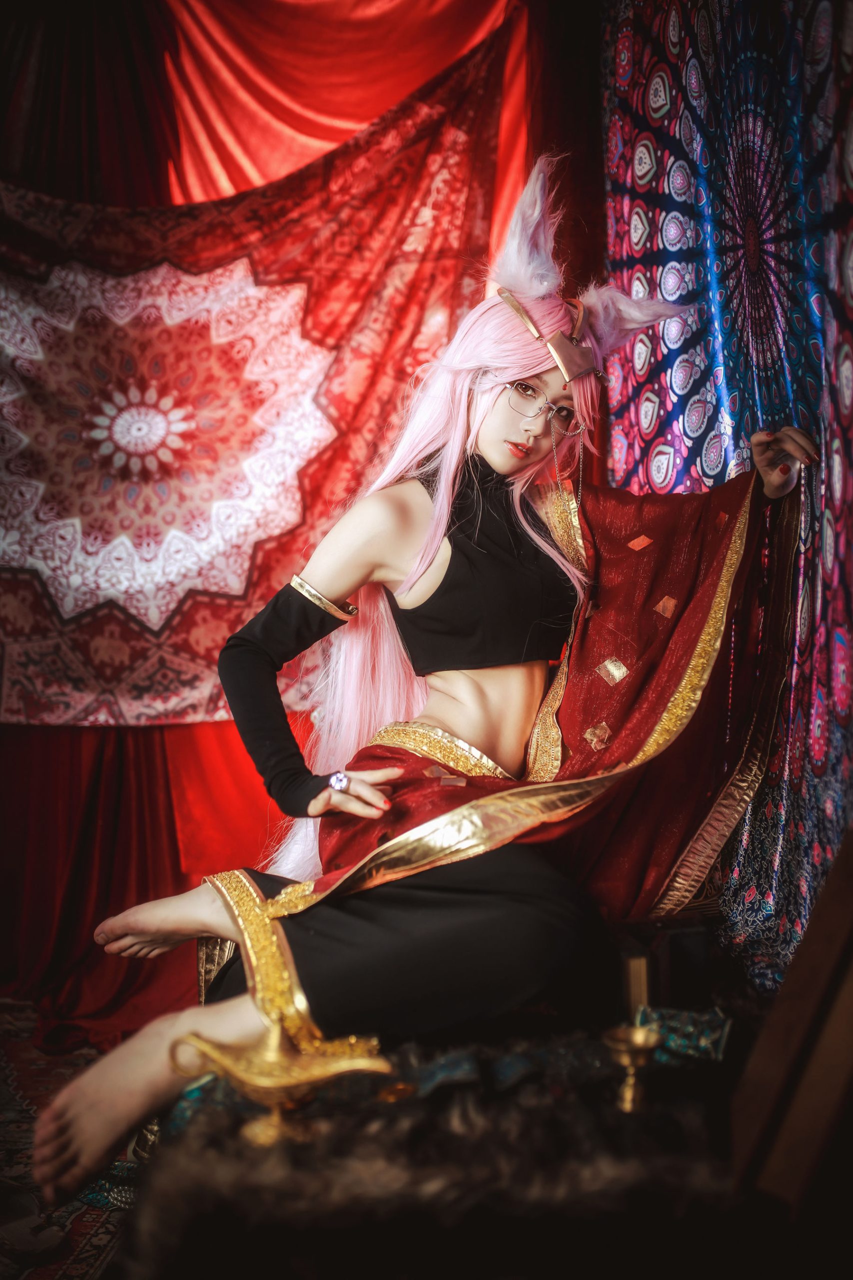 [Cosplay photo] Anime blogger Shui Miao aqua - Koyanskaya before Tamamo