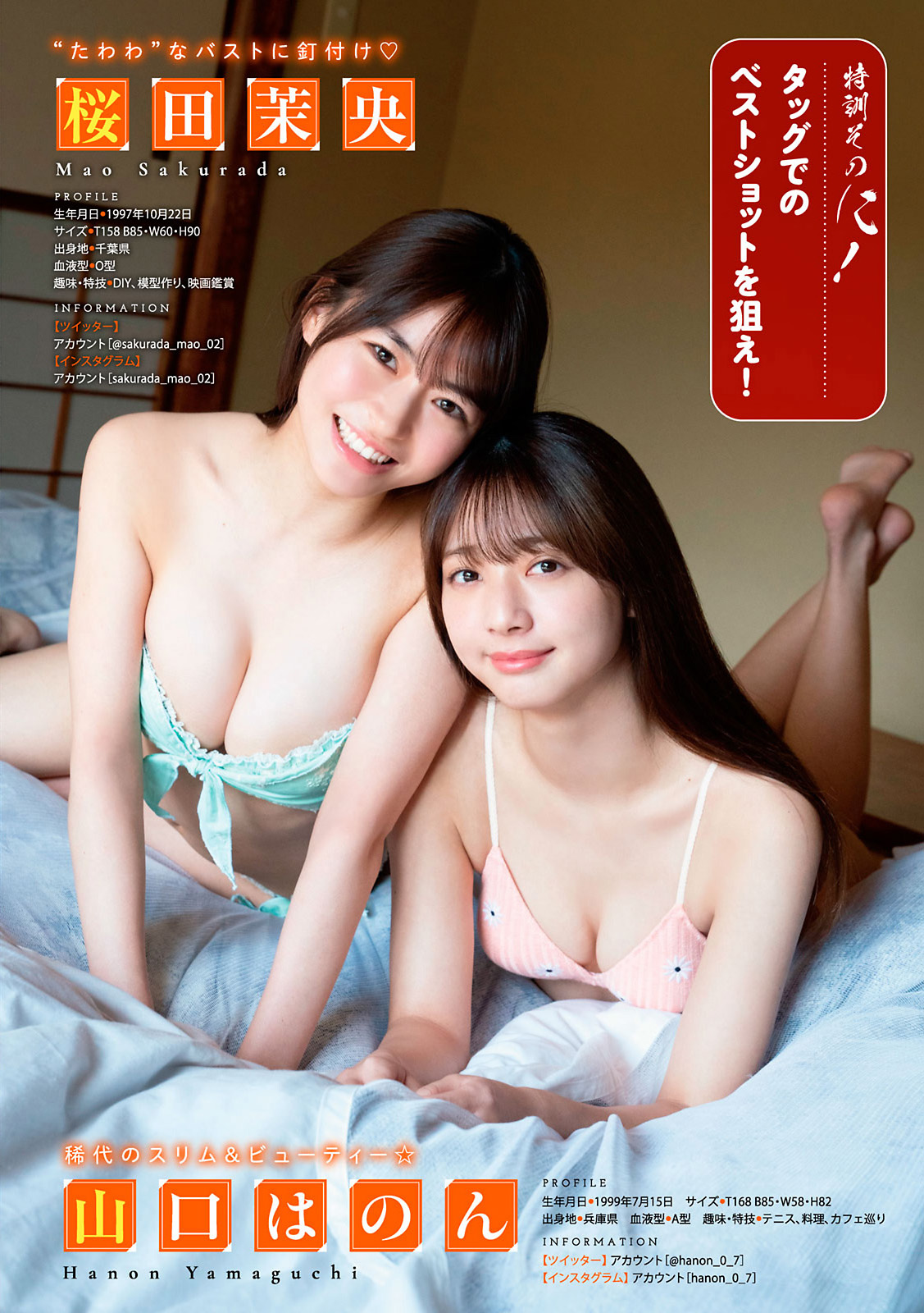 後藤真桜, 早川渚紗, 山口はのん, 桜田茉央, Young Magazine 2021 No.04-05 (ヤングマガジン 2021年04-05号) No.bacc99