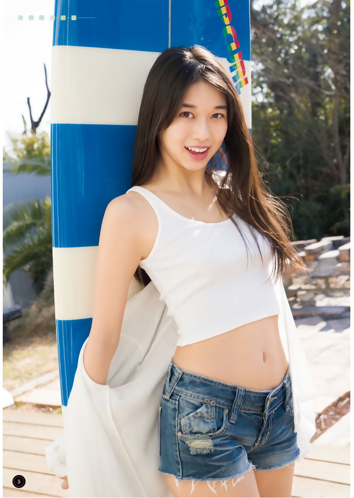 Maria Makino 牧野真莉愛, Shonen Magazine 2019 No.15 (少年マガジン 2019年15号) No.1bec5d