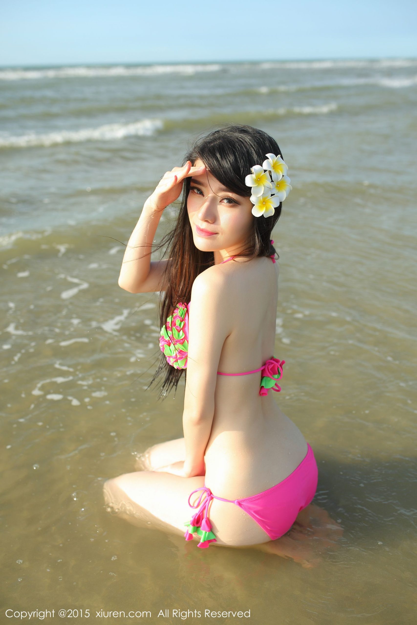 Rongrong Rong Alice's "Weizhou Island Travel Photography" Beach Bikini Series [秀人网XiuRen] No.353