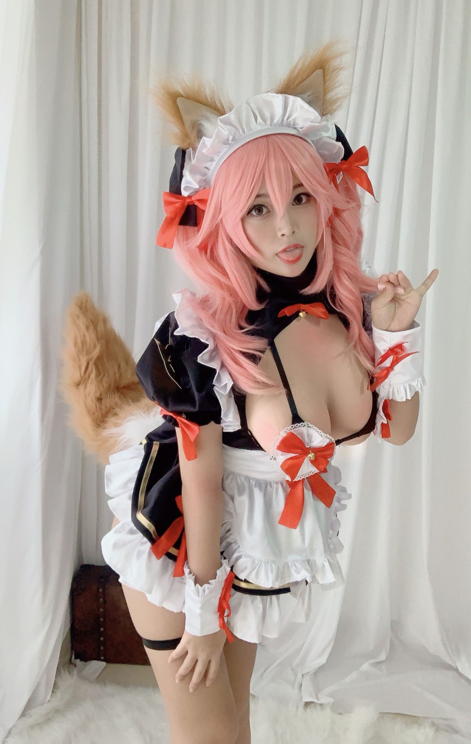 [COS Welfare] Cute Miss Sister-Bai Ye- - Tamamo former Doujin Maid