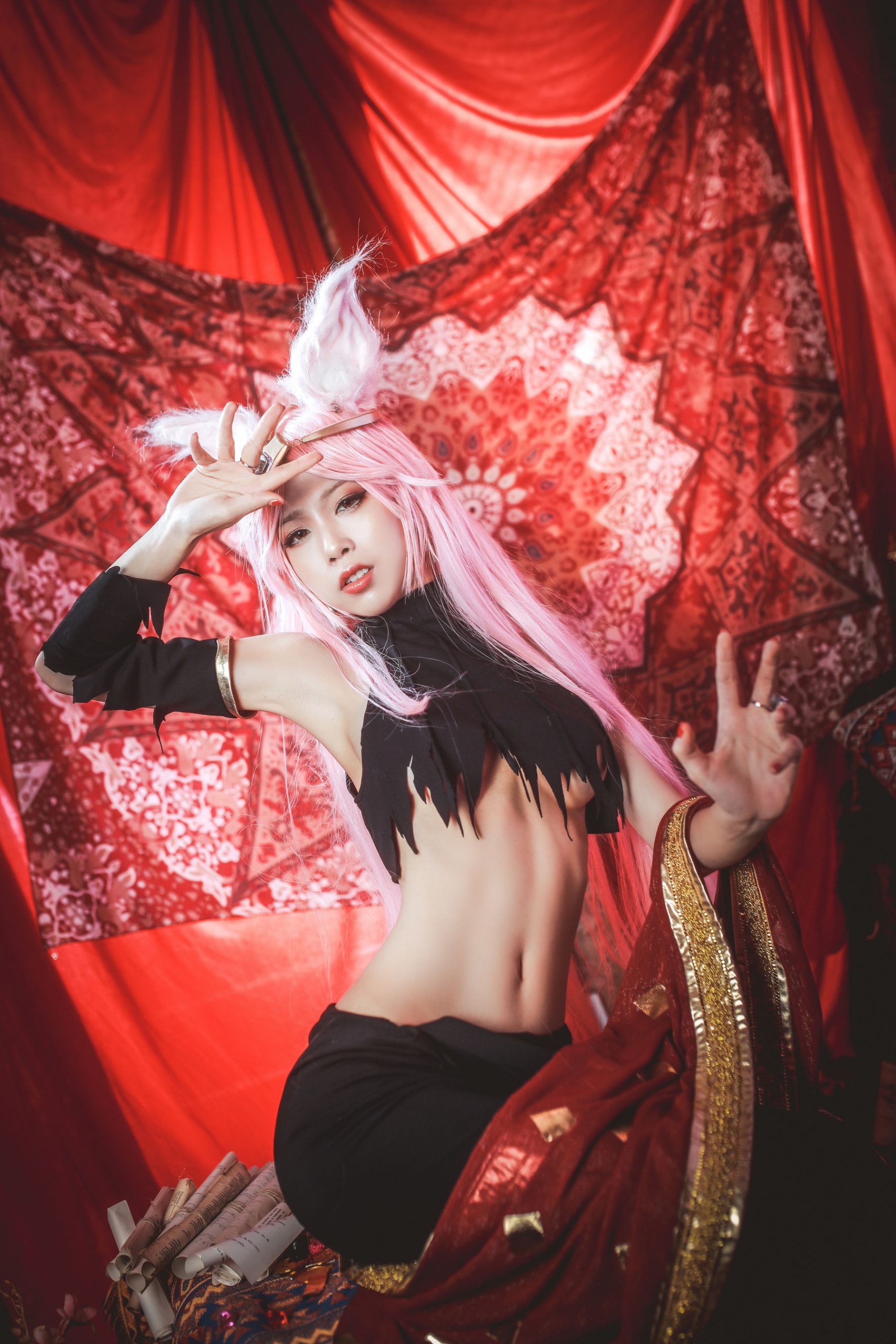 [Cosplay photo] Anime blogger Shui Miao aqua - Koyanskaya before Tamamo