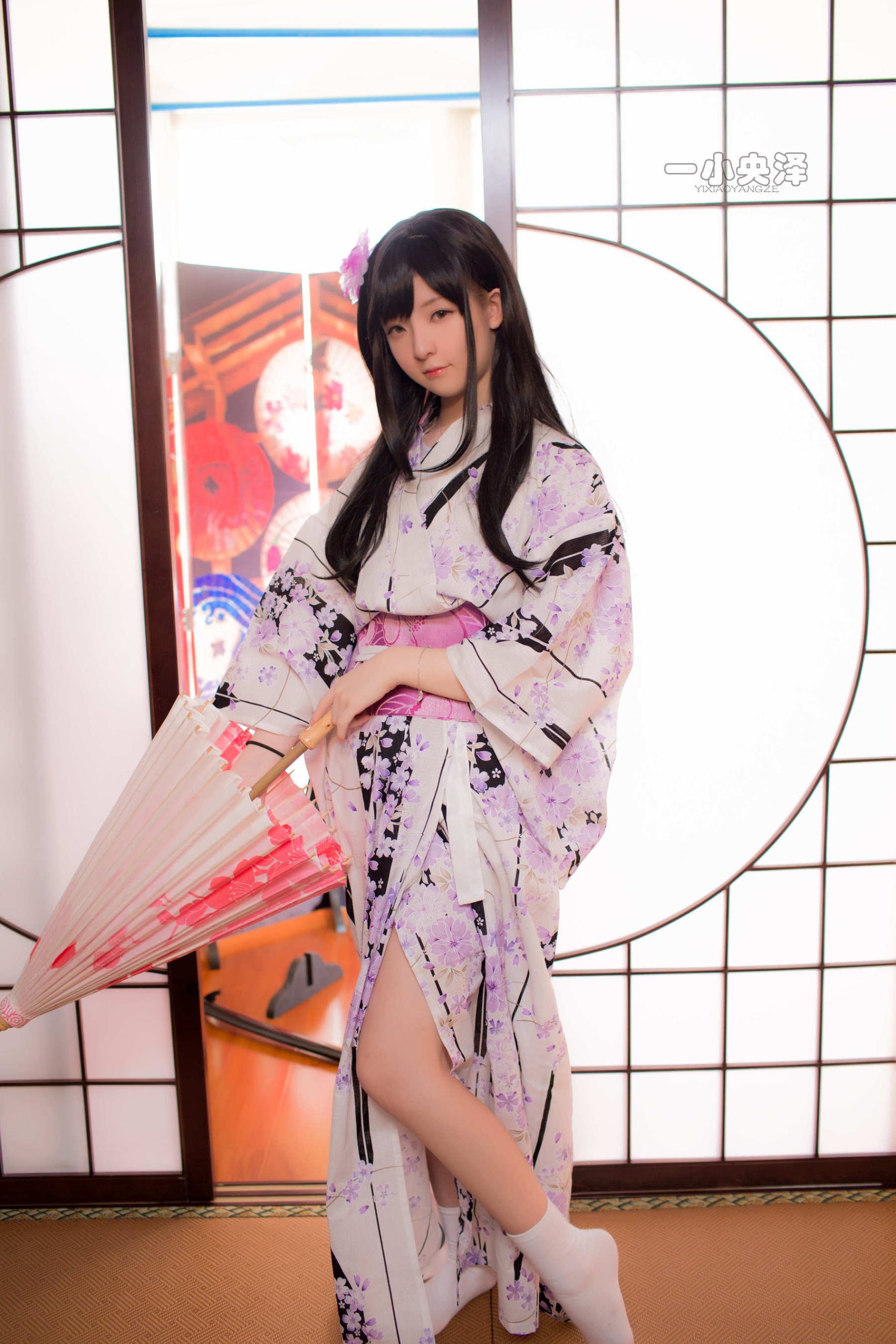 Ichi Ozawa "Kimono Socks" [Cosplay Beauty]