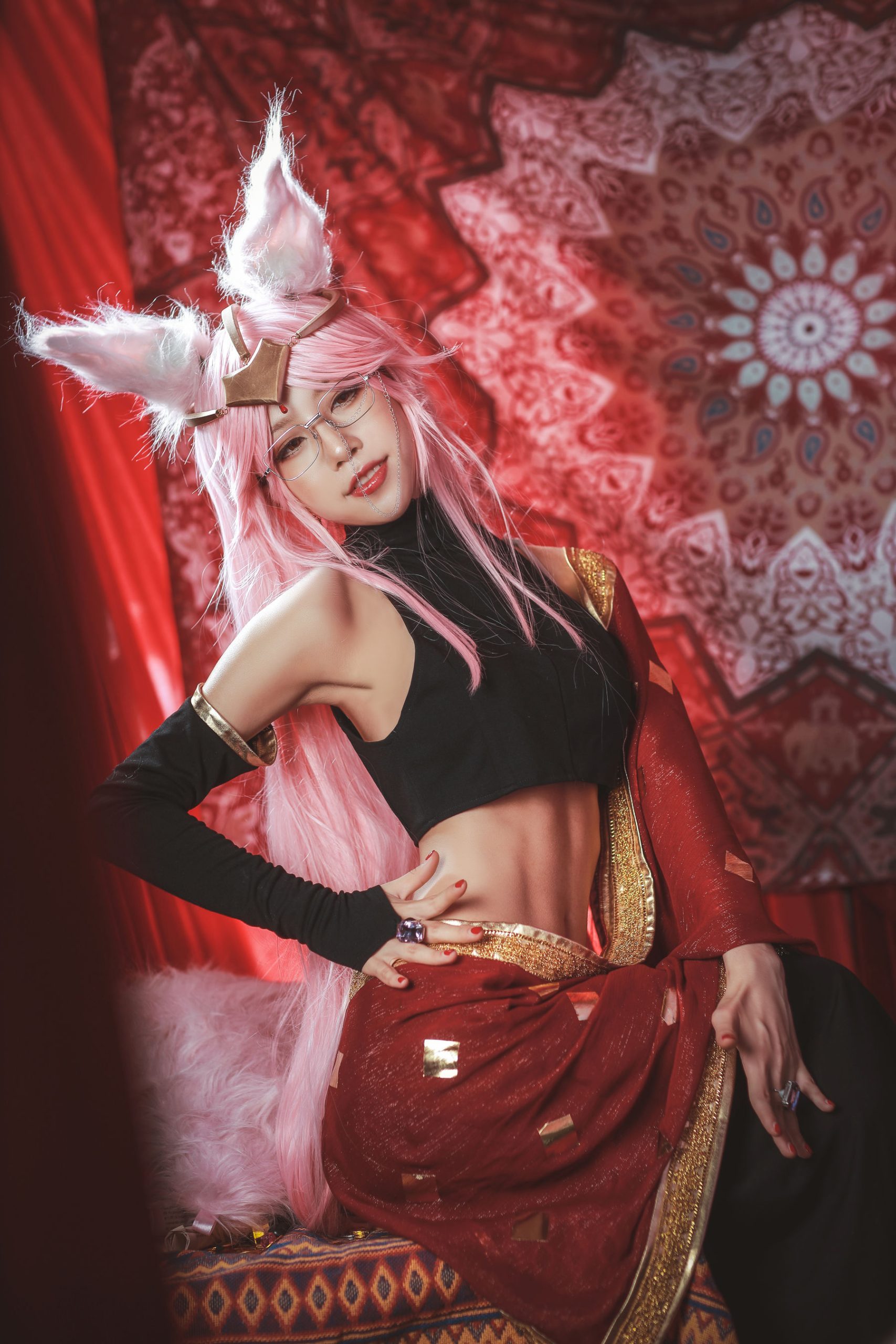 [Cosplay photo] Anime blogger Shui Miao aqua - Koyanskaya before Tamamo