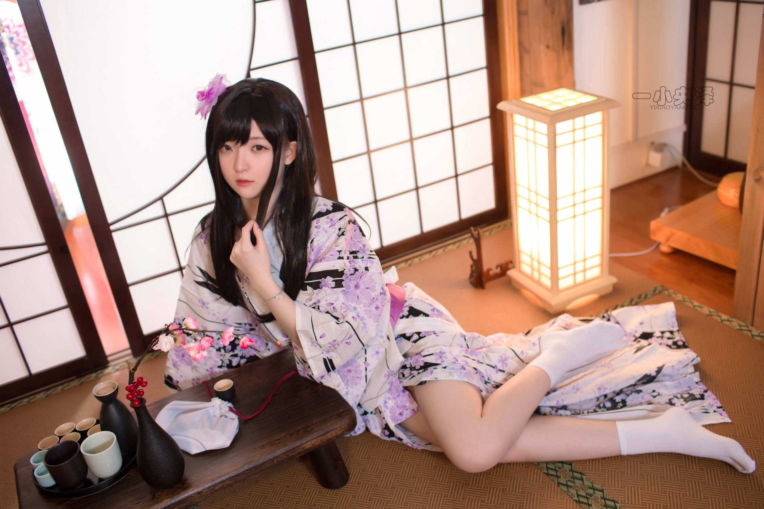 Ichi Ozawa "Kimono Socks" [Cosplay Beauty]