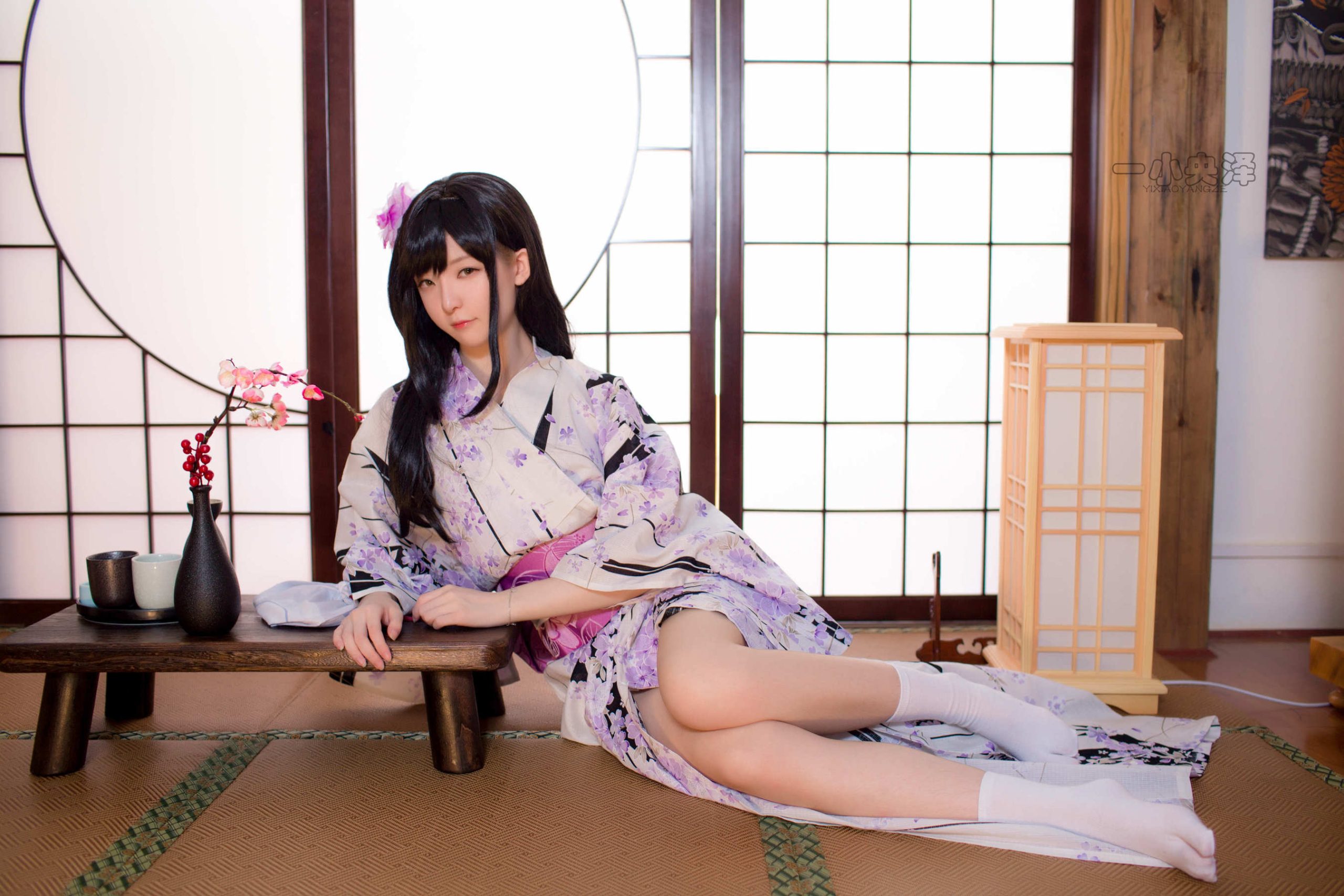 Ichi Ozawa "Kimono Socks" [Cosplay Beauty]