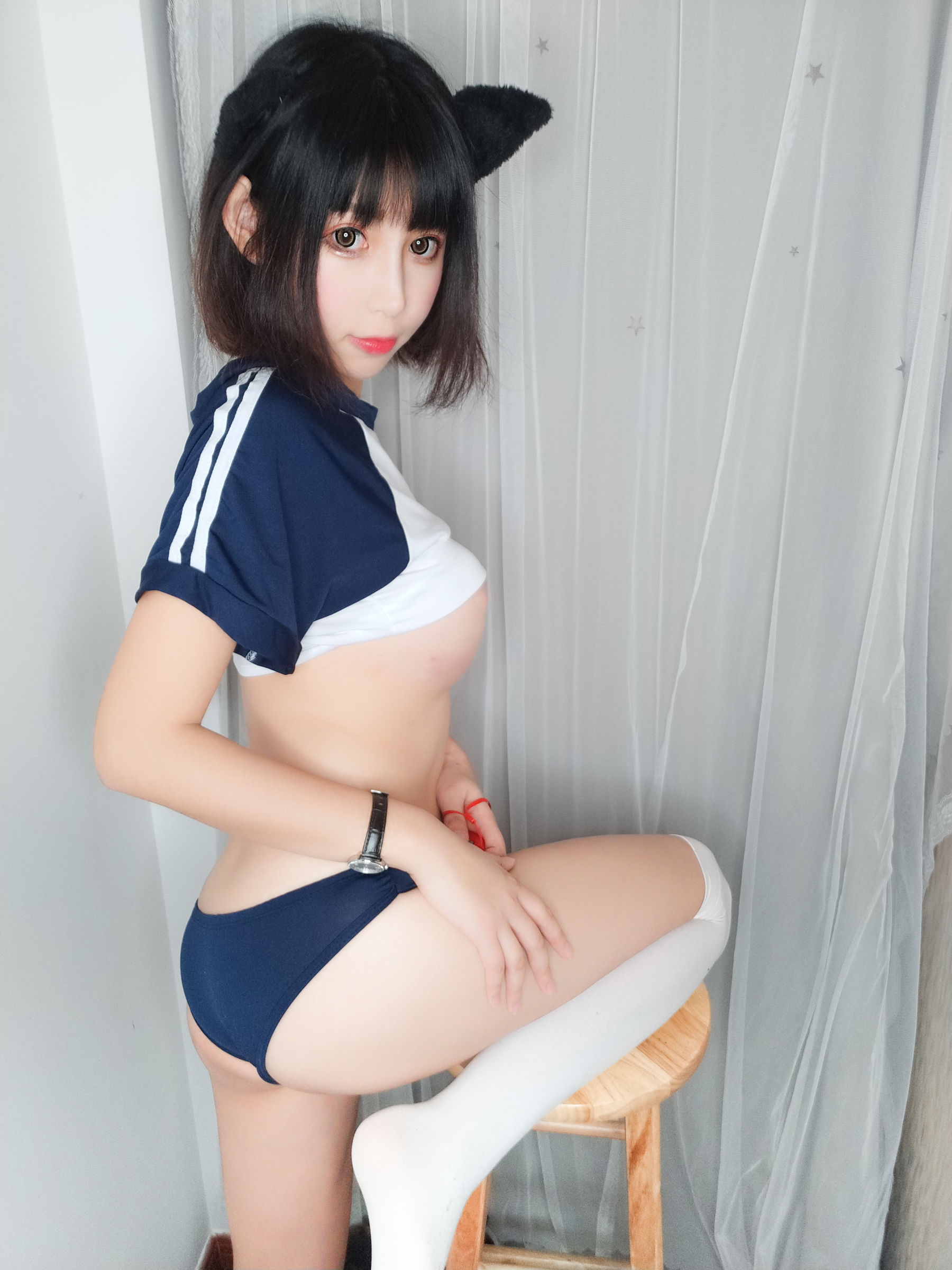 [COS Welfare] Weibo girl Xiaosujiang - gym suit