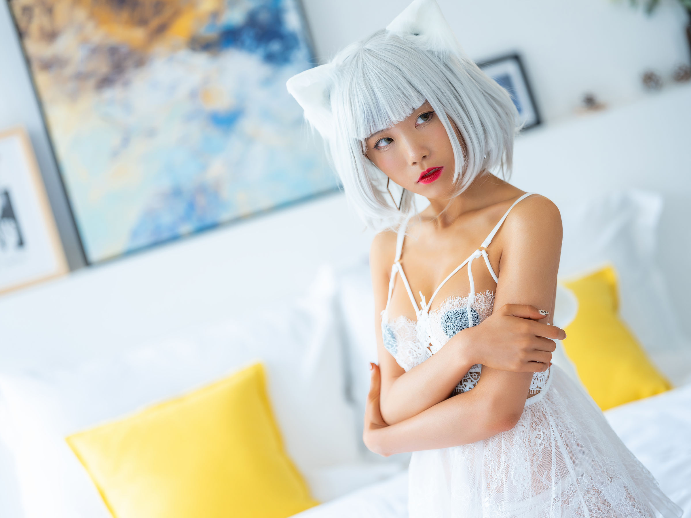 [Beauty Coser] Shui Miao Aqua "White Cat"