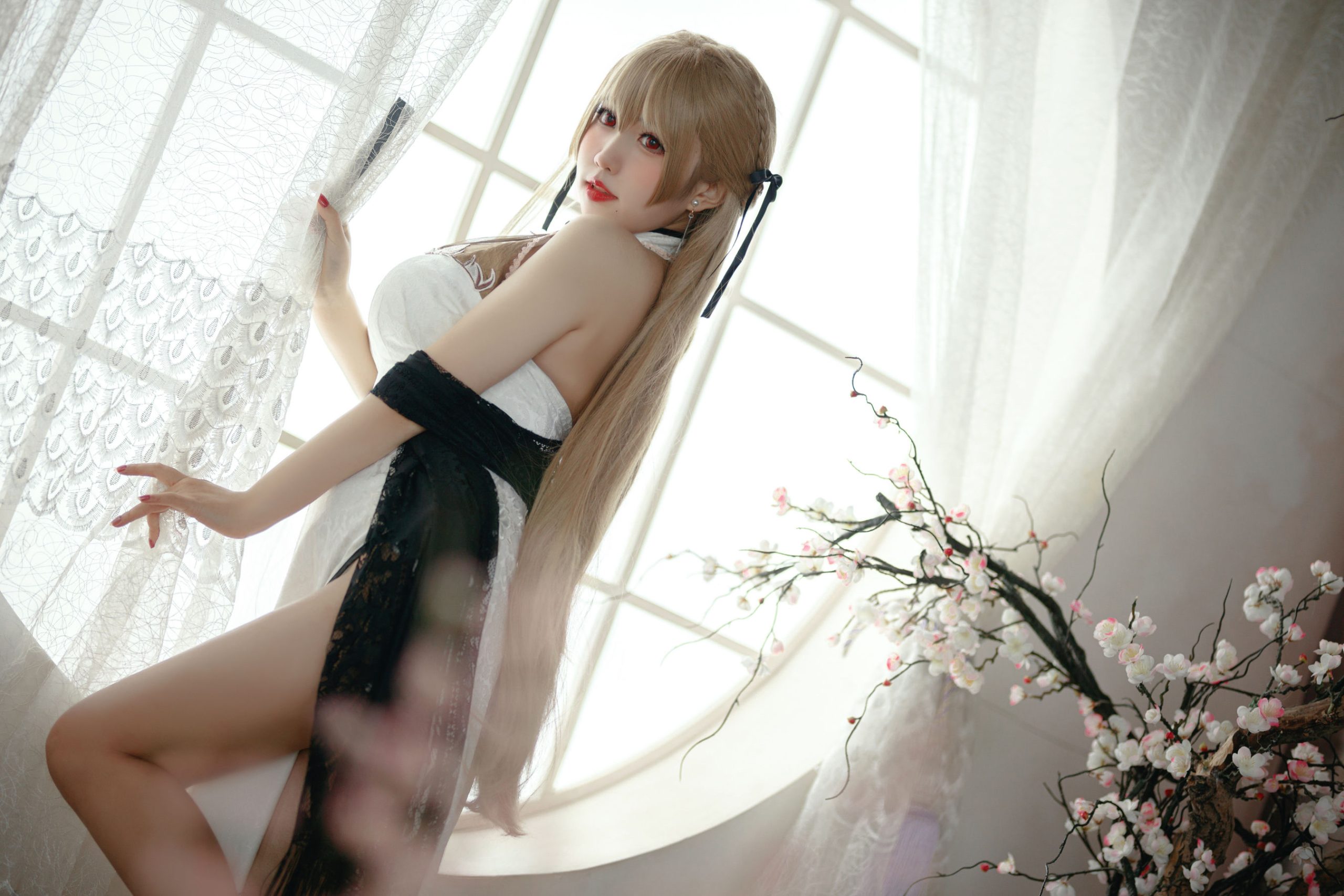 [Internet Celebrity COSER Photo] Anime blogger Cat Tian Shengnai (Peach Chirp) - Bai Yujiaren