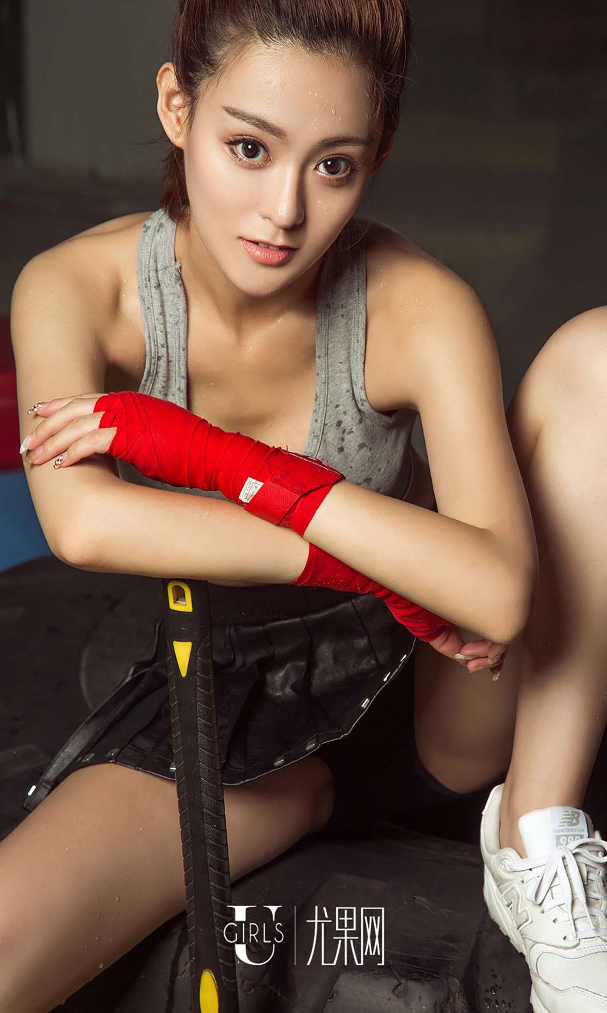 Mikka/Ning Xiner/Ran Huahua/Xiao Chenchen/Sunky wang "Fist Color" [爱优物Ugirls] No.482