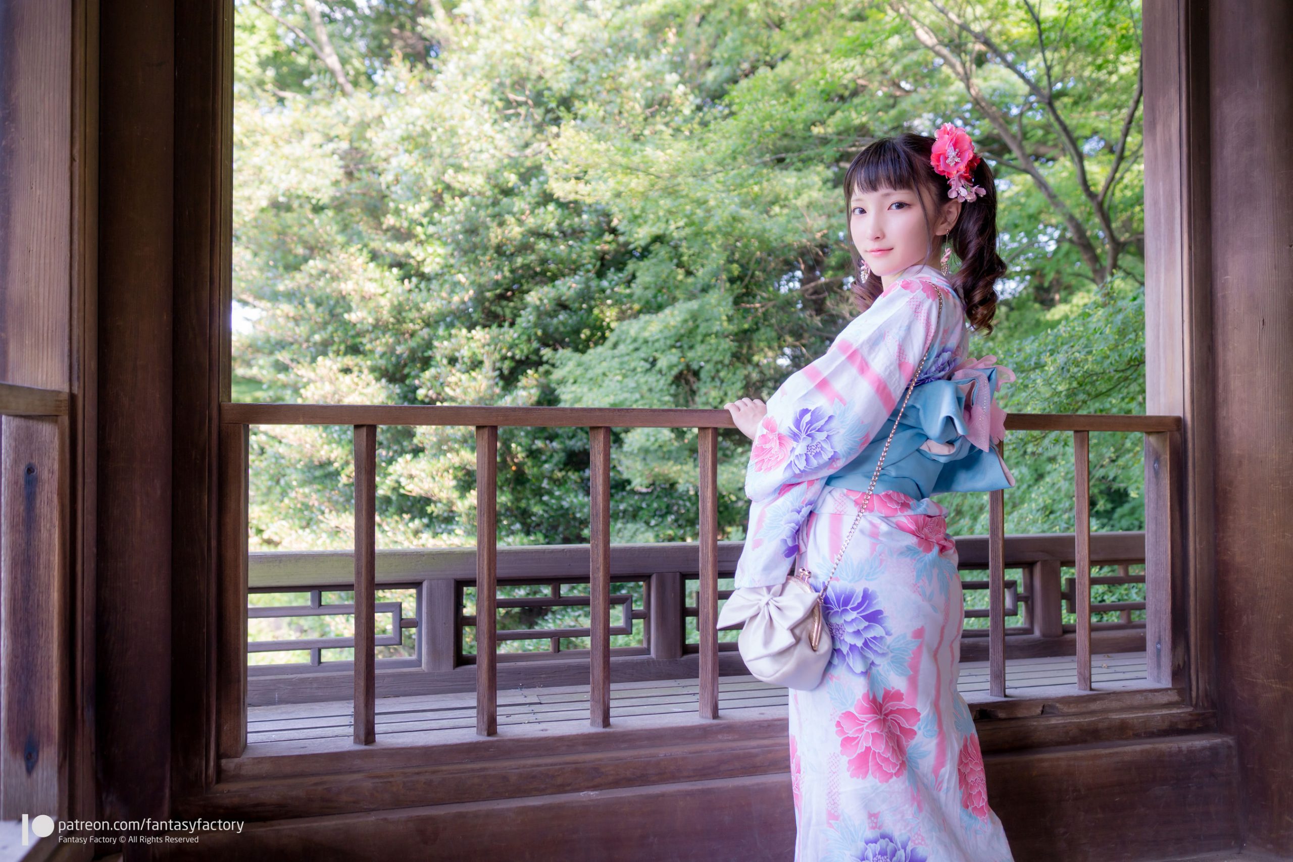 [Cosplay Photo] Xiao Ding "Fantasy Factory" - 2019.09 Azur Lane Kimono