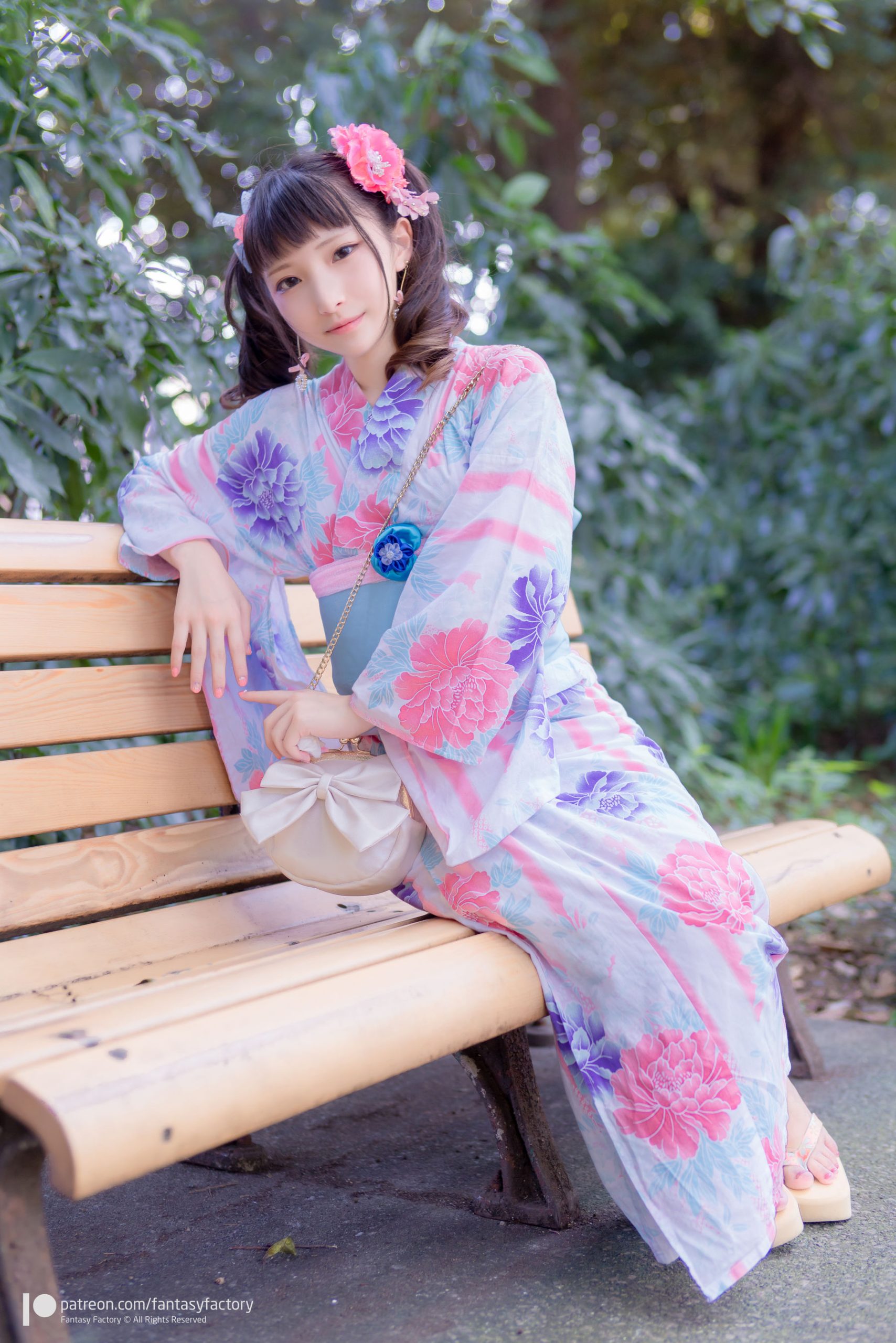 [Cosplay Photo] Xiao Ding "Fantasy Factory" - 2019.09 Azur Lane Kimono