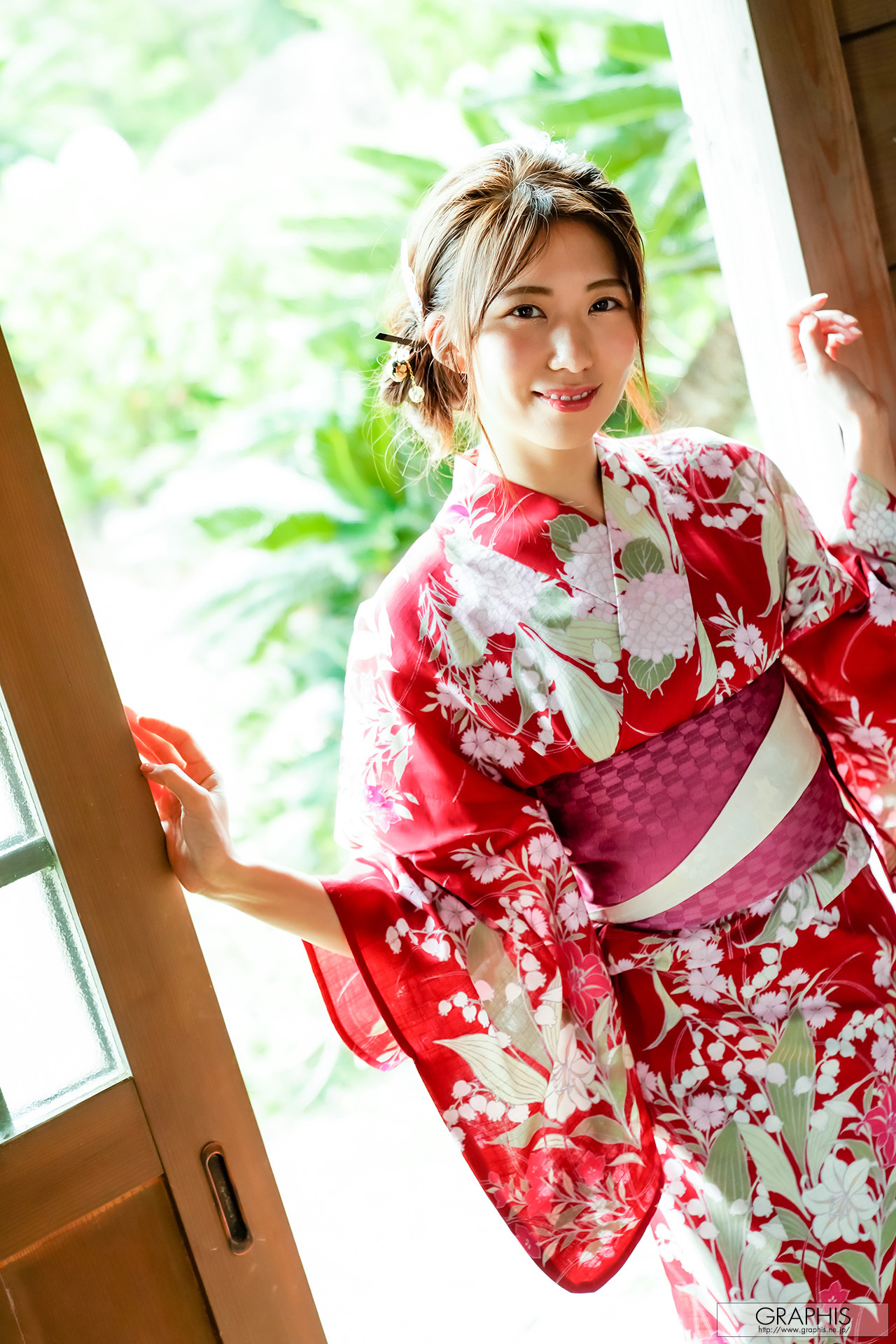 河合あすな 山岸逢花, [Graphis] SPECIAL! Mixture Gallery 「浴衣ギャラリー Yukata Gallery」 Set.04