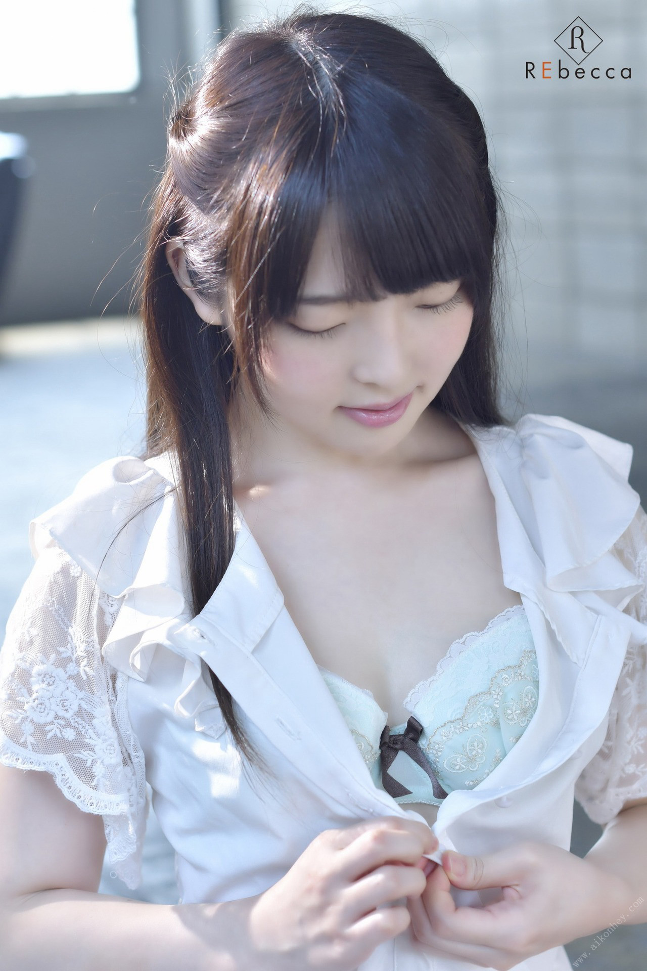 Ria Misaka 御坂りあ, Rebecca 写真集 Ria Silky Rookie Set.01 No.3e9611