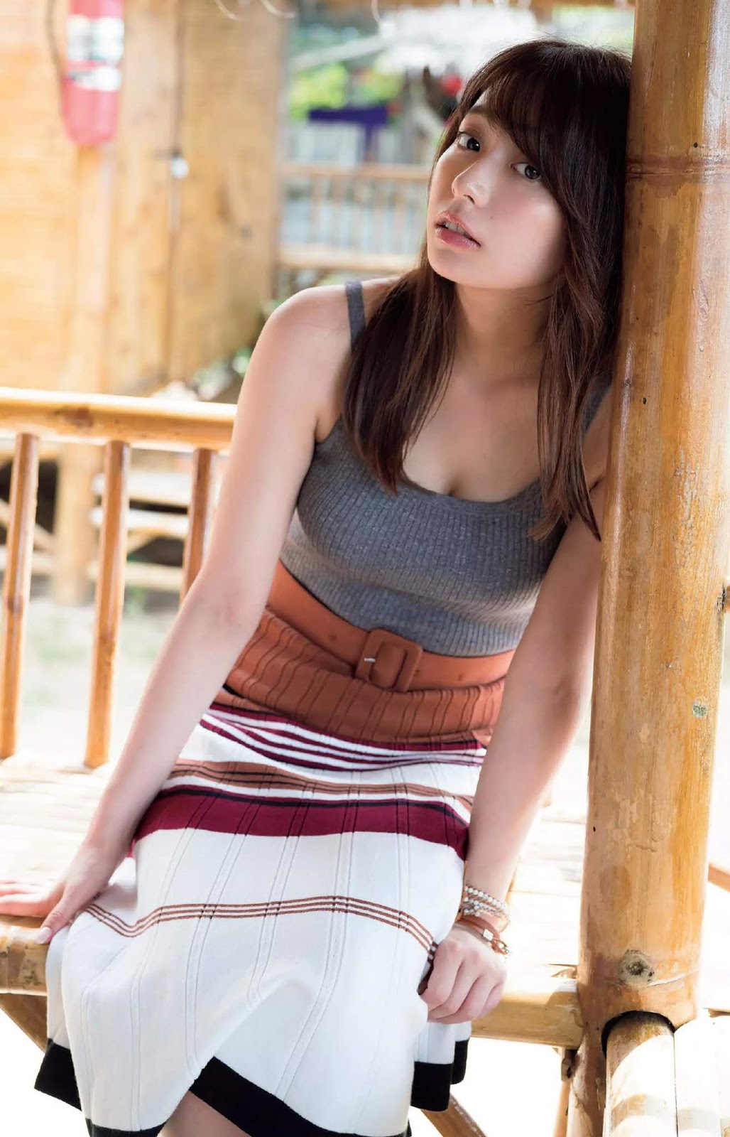 Misato Ugaki 宇垣美里, Weekly Playboy 2019 No.32 (週刊プレイボーイ 2019年32号) No.800be3